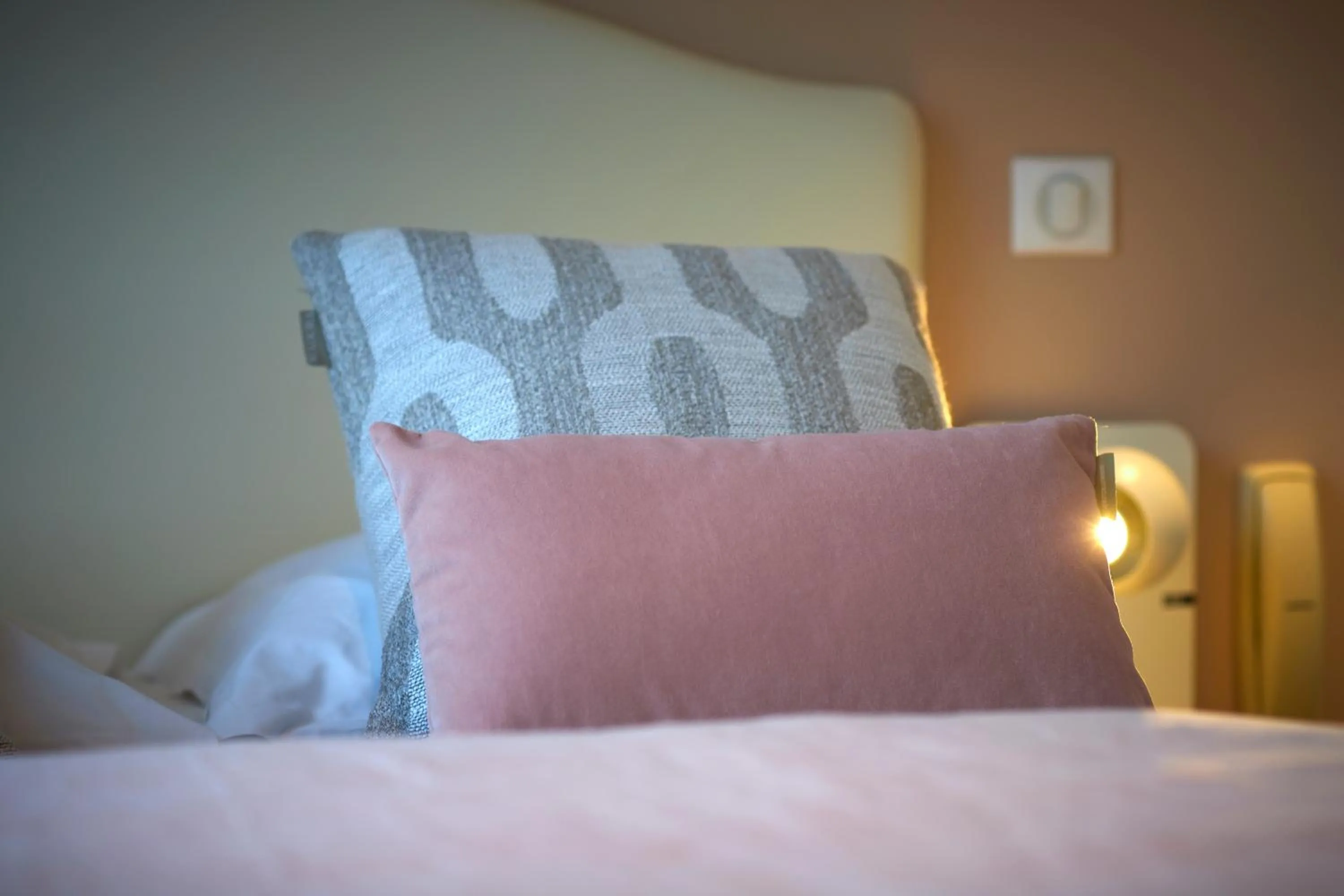 Bed in Les Chants d'Ailes - Hôtel Face Mer