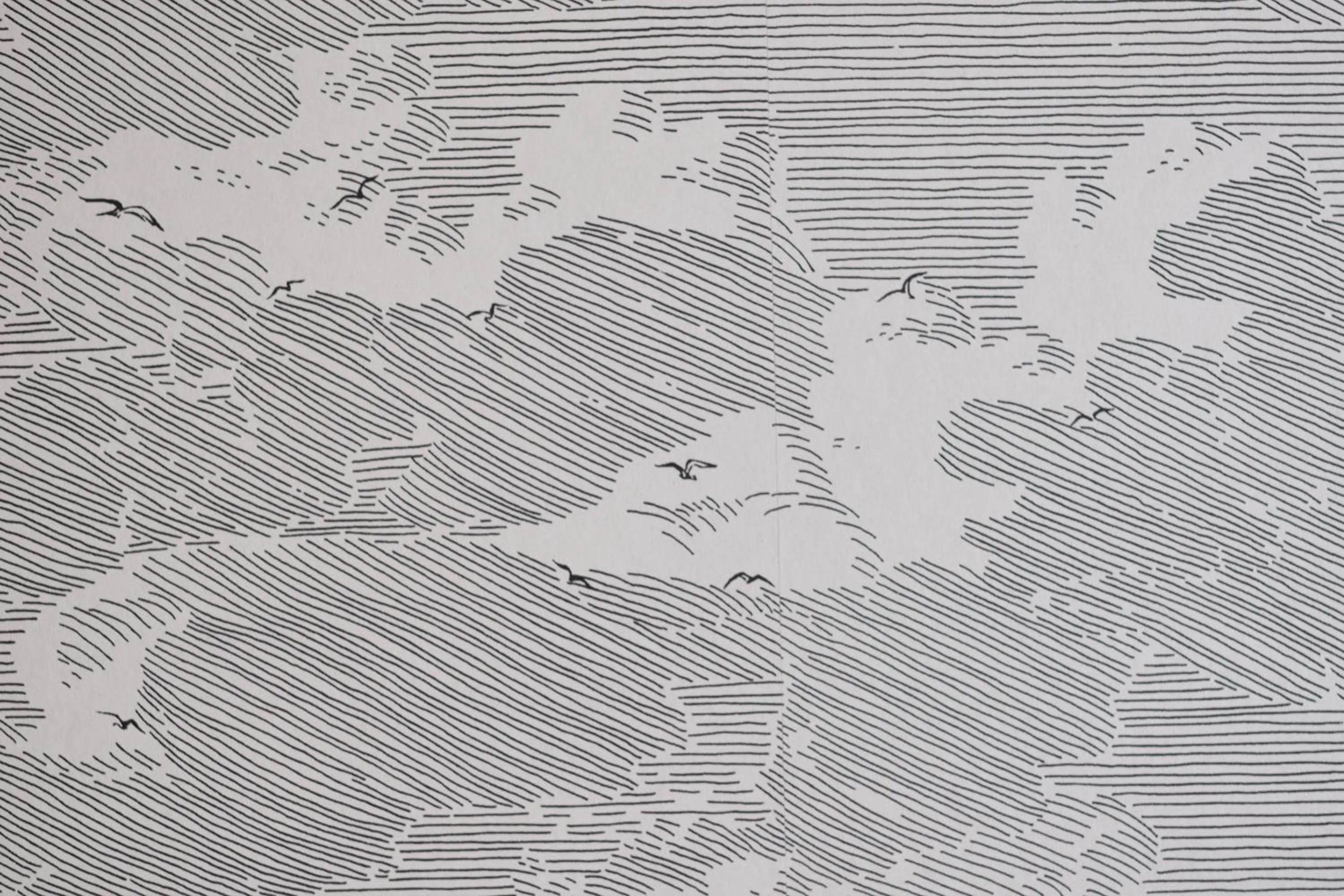 Decorative detail in Les Chants d'Ailes - Hôtel Face Mer