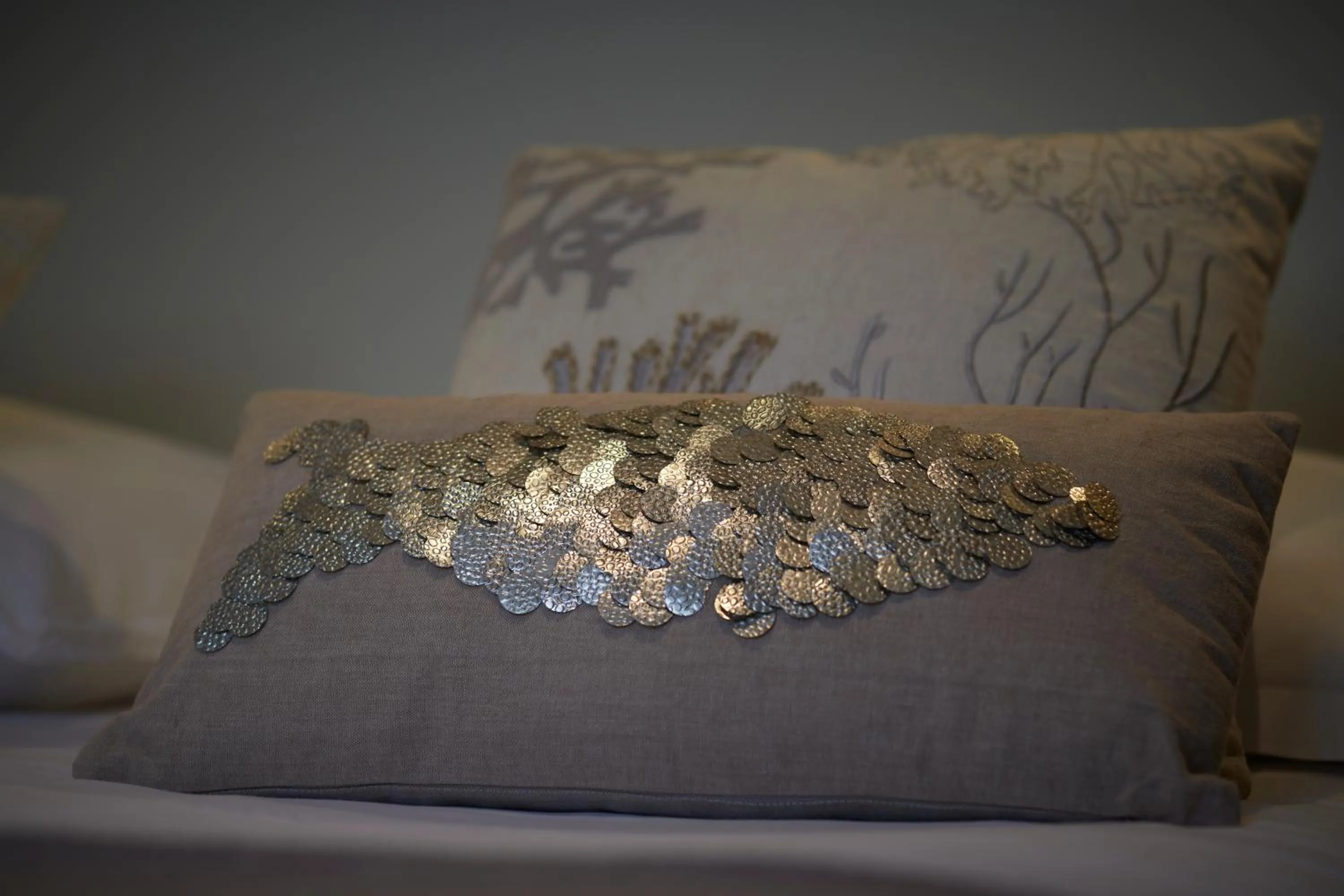 Bed in Les Chants d'Ailes - Hôtel Face Mer