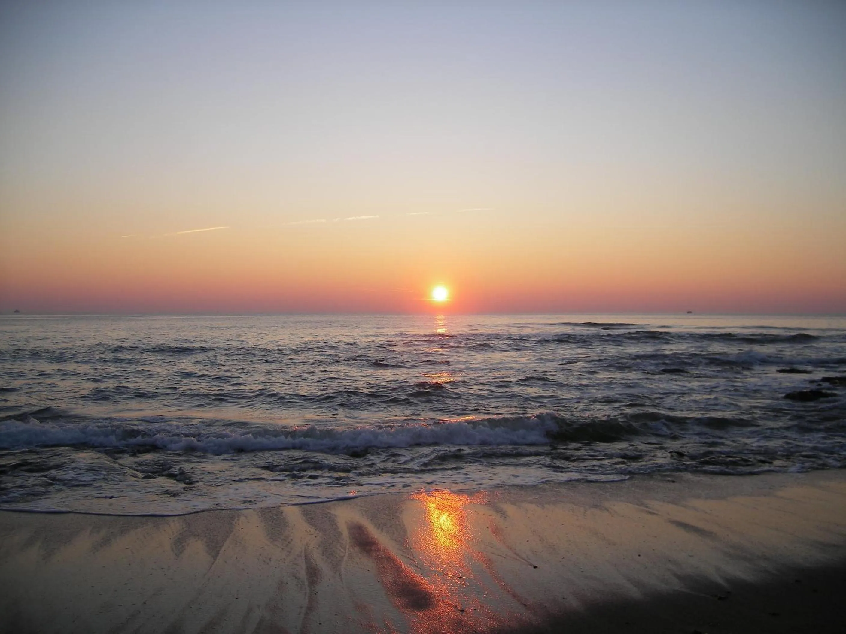 Sunset in Les Chants d'Ailes - Hôtel Face Mer