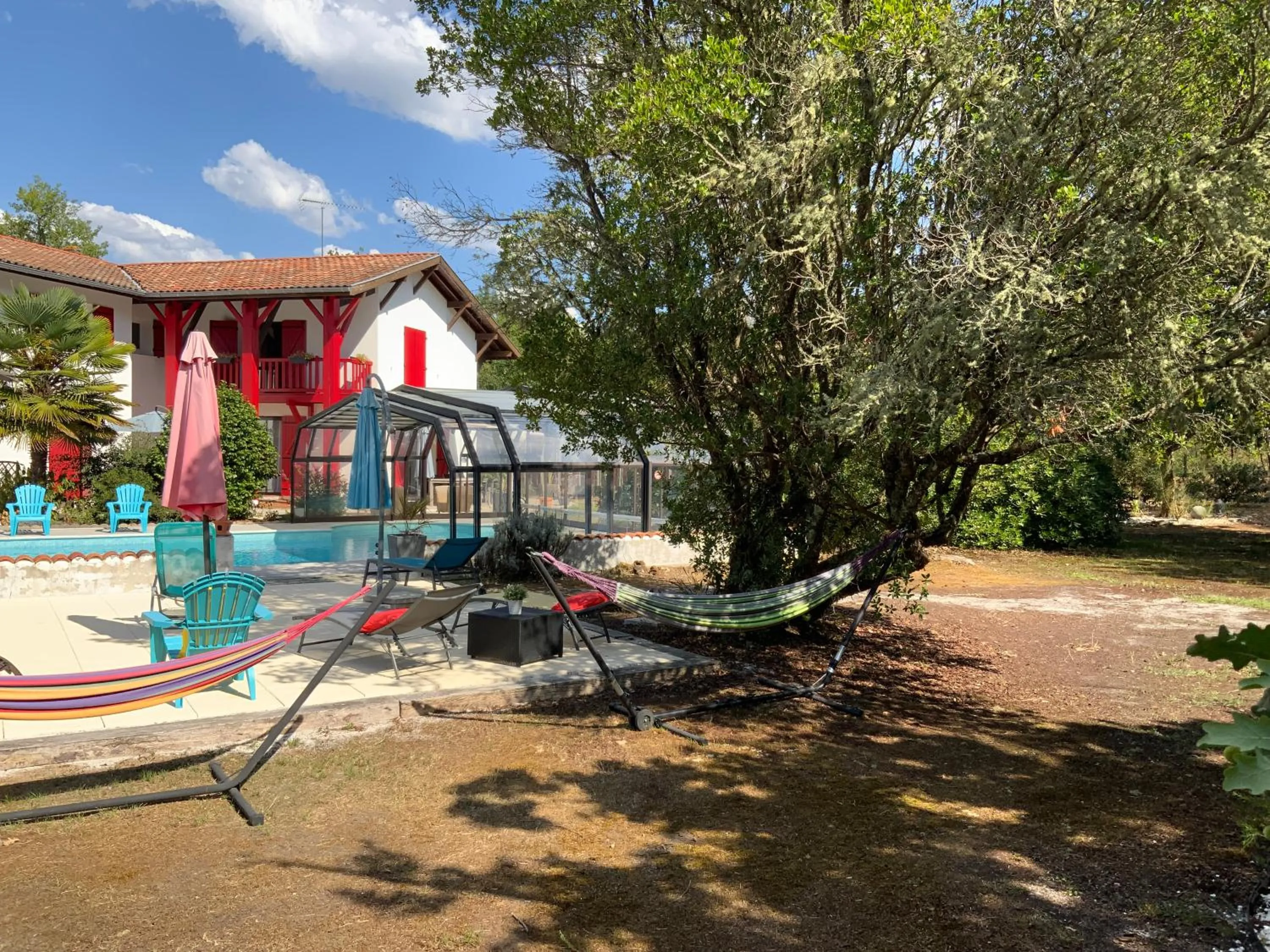 Swimming pool in Domaine de Labelo
