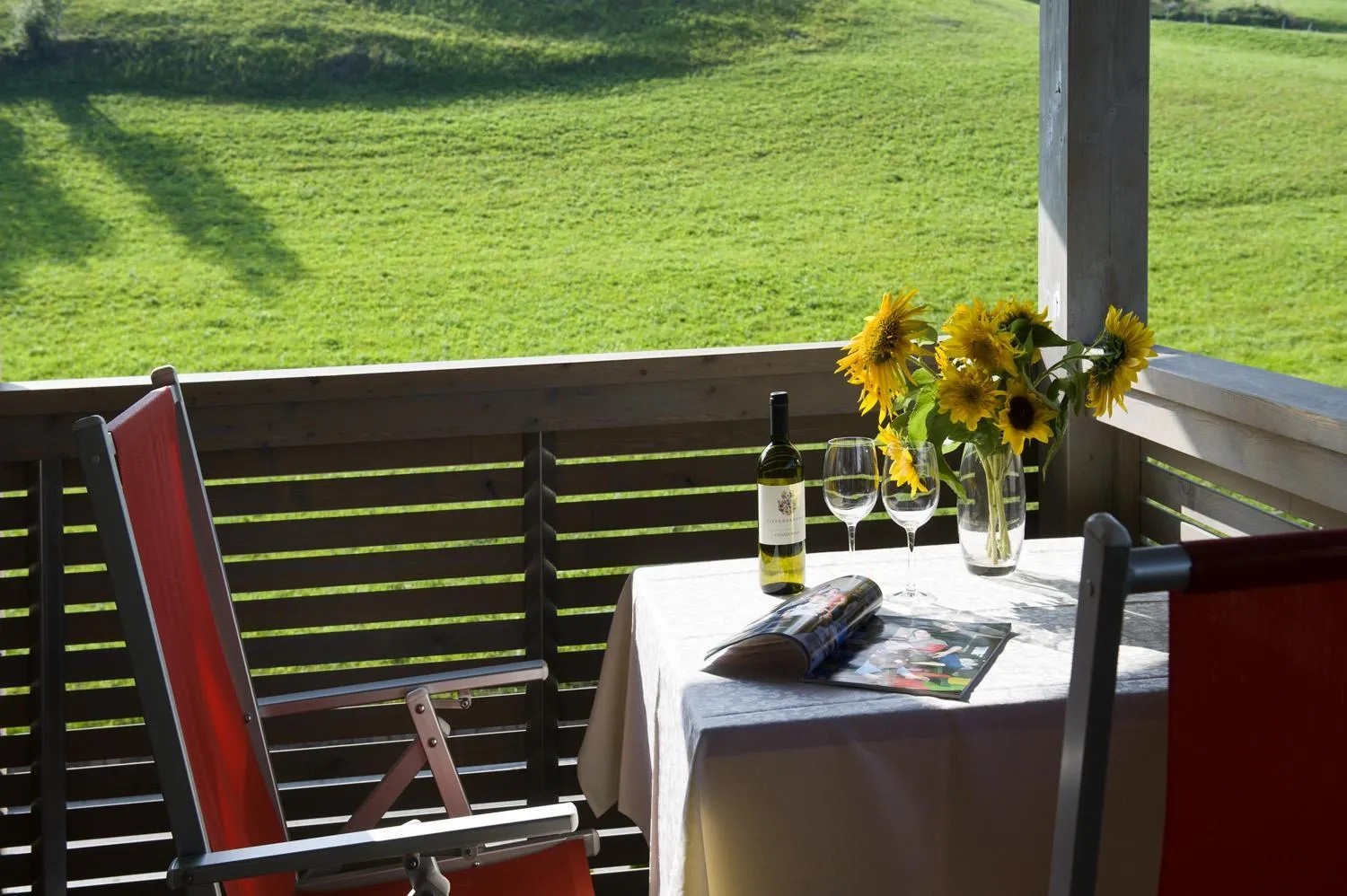 Balcony/Terrace in Martina Breakfast Lodge