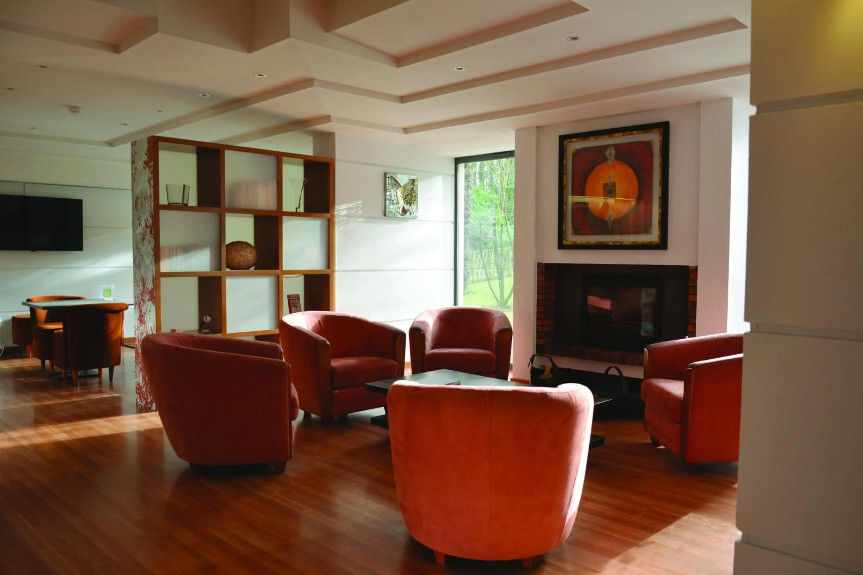 Living room in Hôtel du Parc Nantes Ouest Orvault