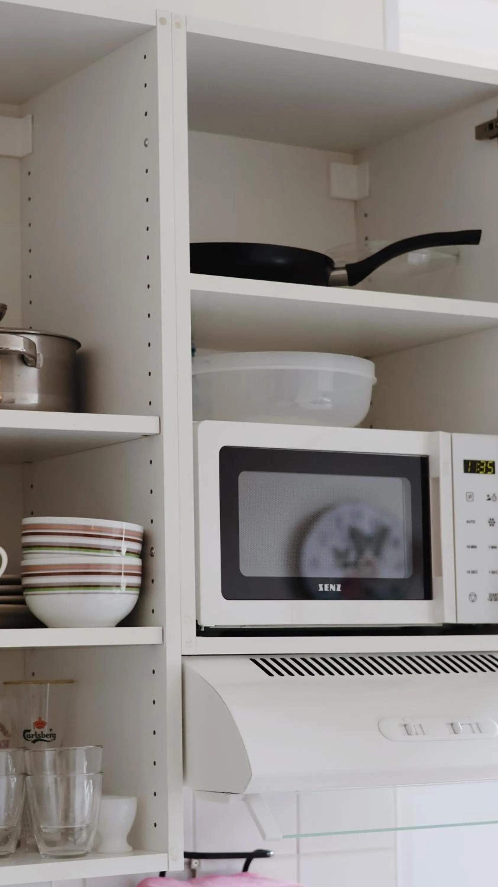 Kitchen or kitchenette in Huoneistohotelli Marja