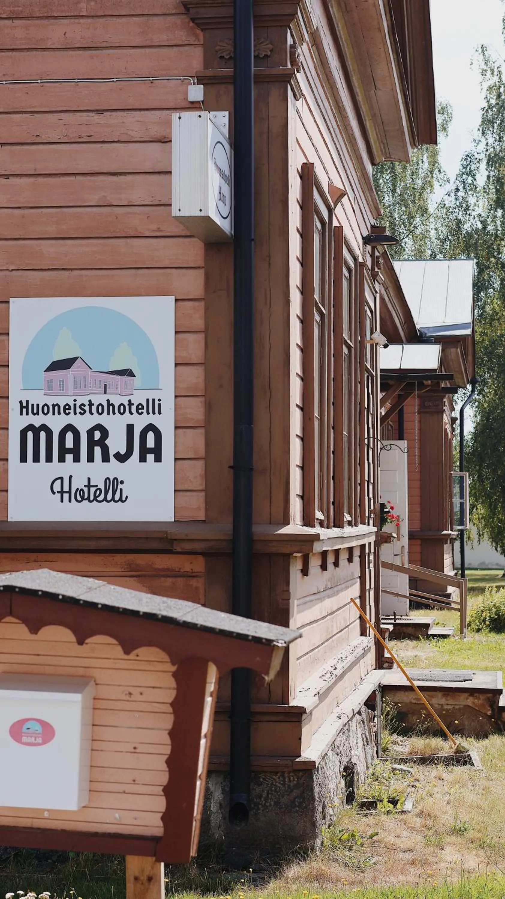 Property building in Huoneistohotelli Marja