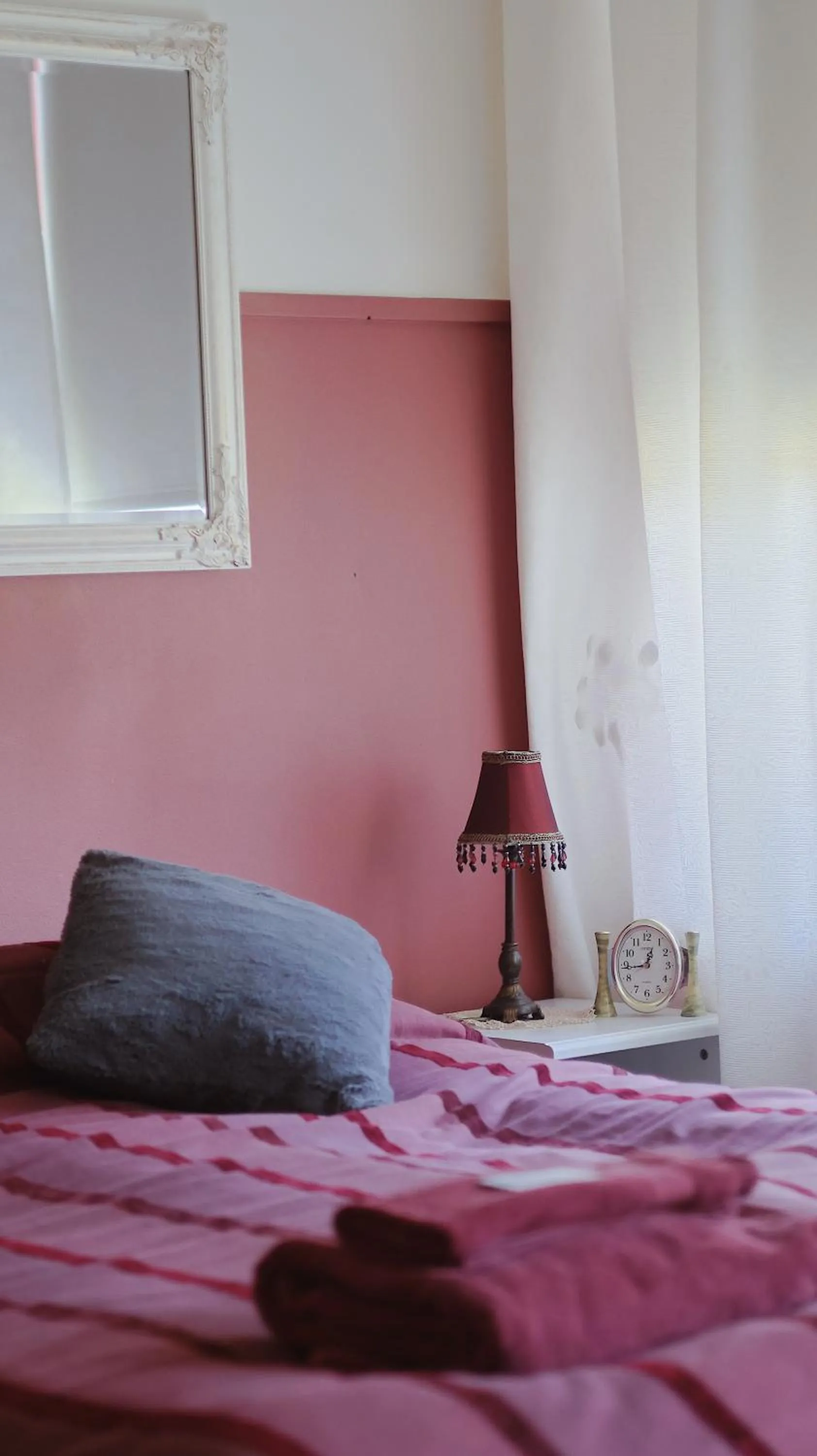 Bed in Huoneistohotelli Marja