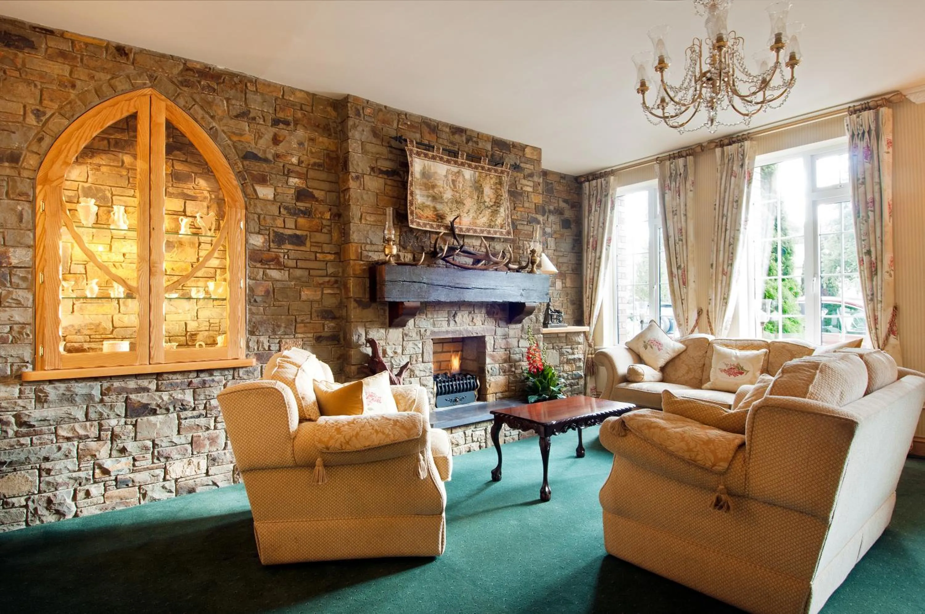 Lounge or bar in Old Weir Lodge