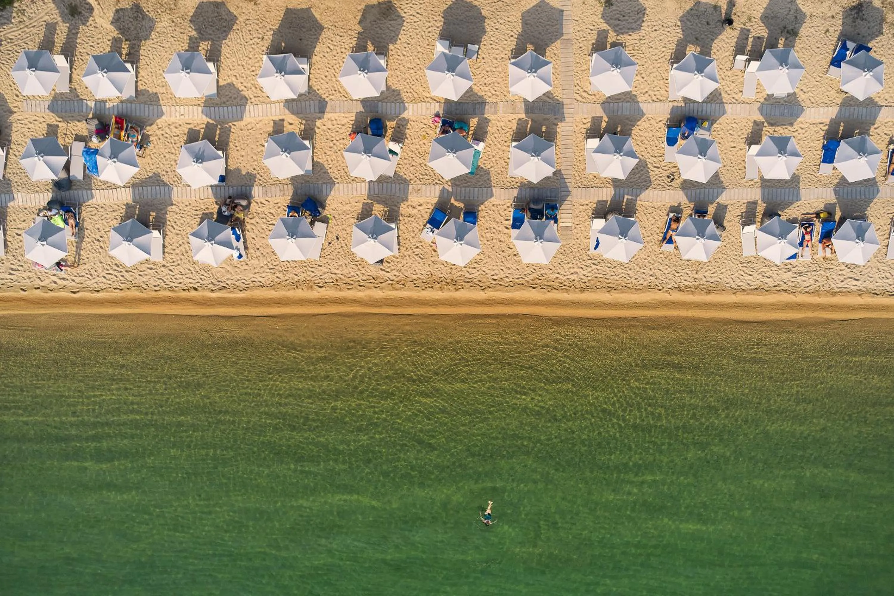sunbed in Akti Toroni Boutique Hotel