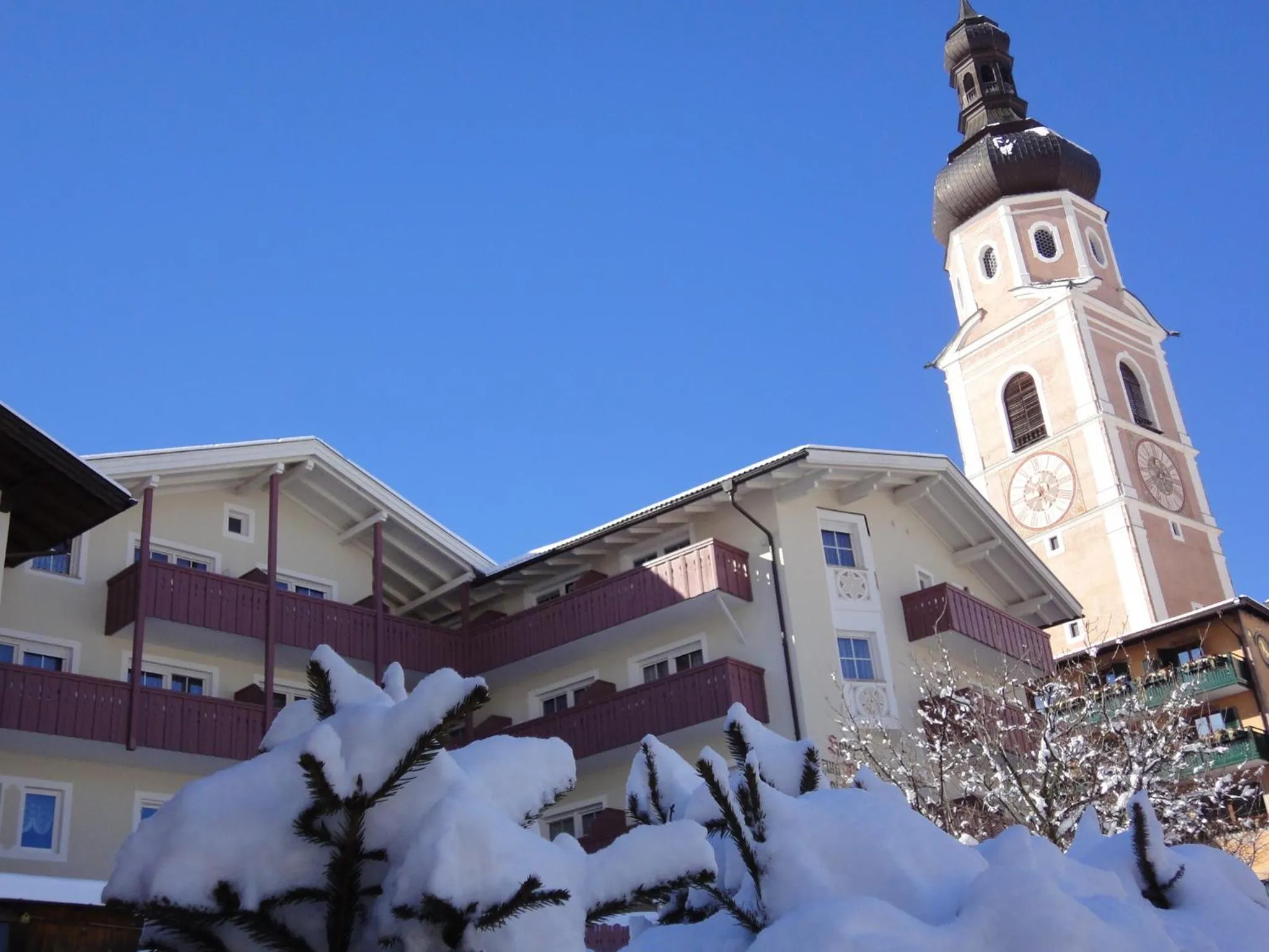 Winter in Hotel zum Wolf