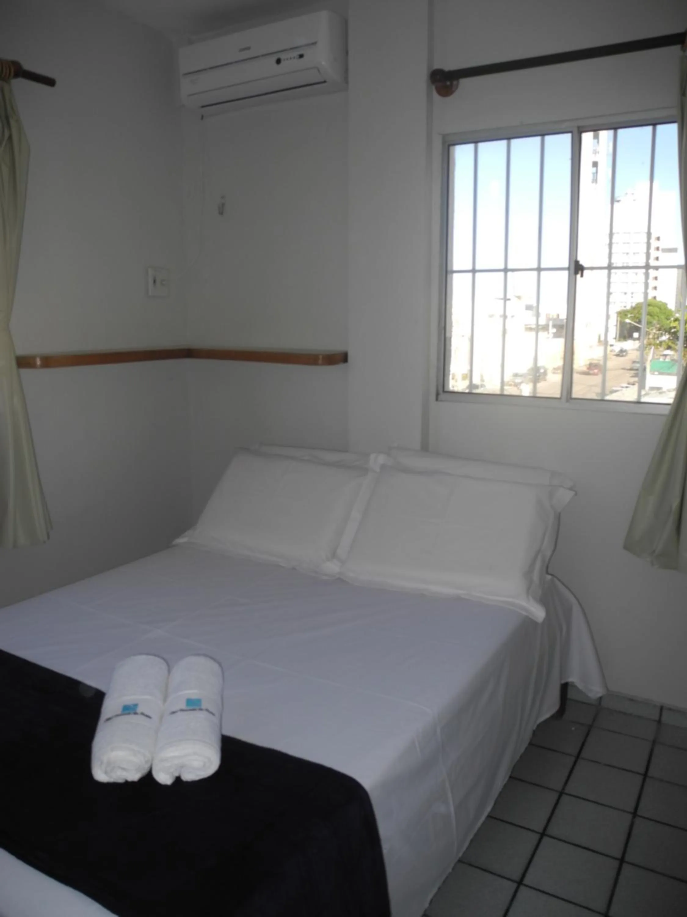 Bed in Flat Pousada da Praia