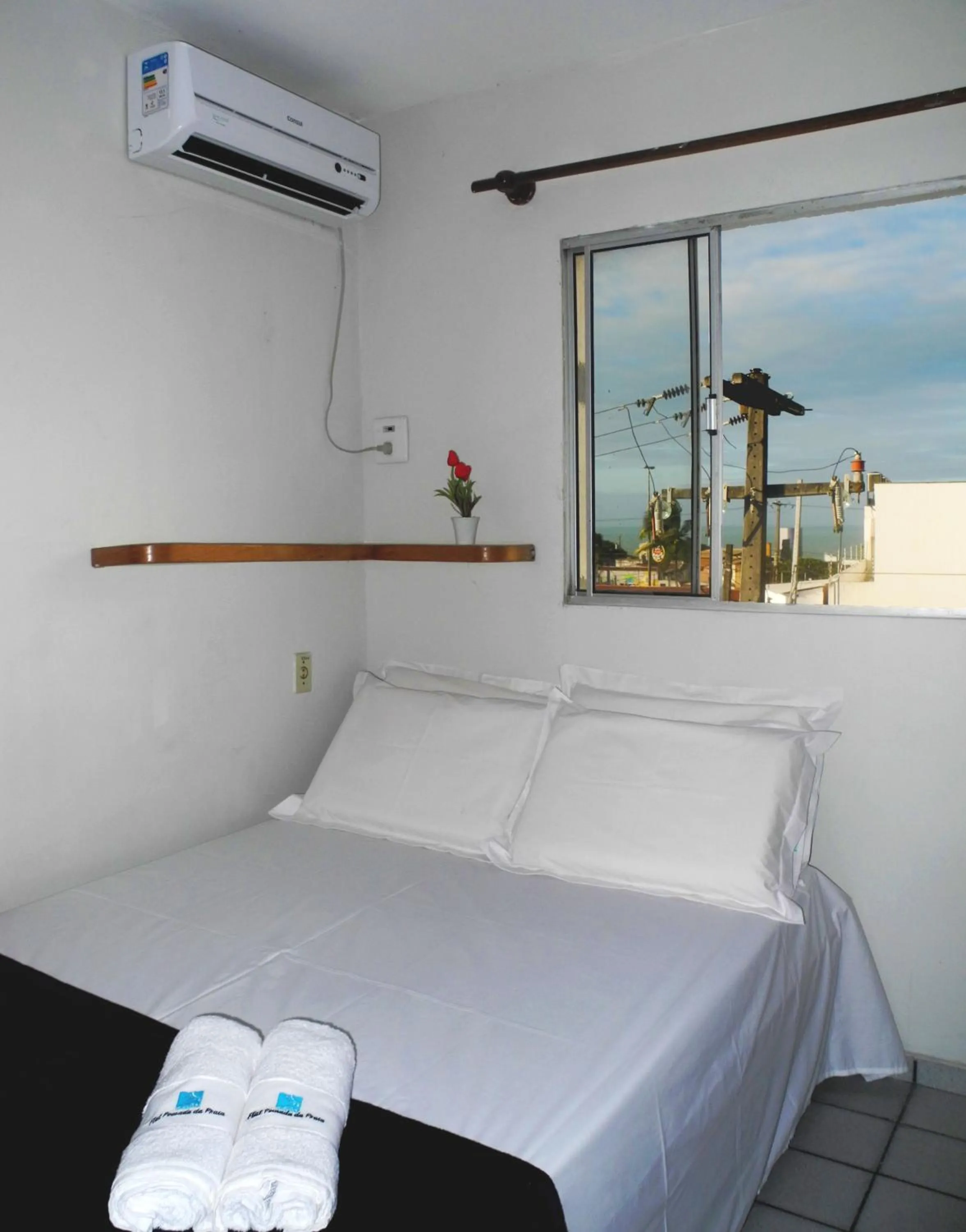 Bed in Flat Pousada da Praia