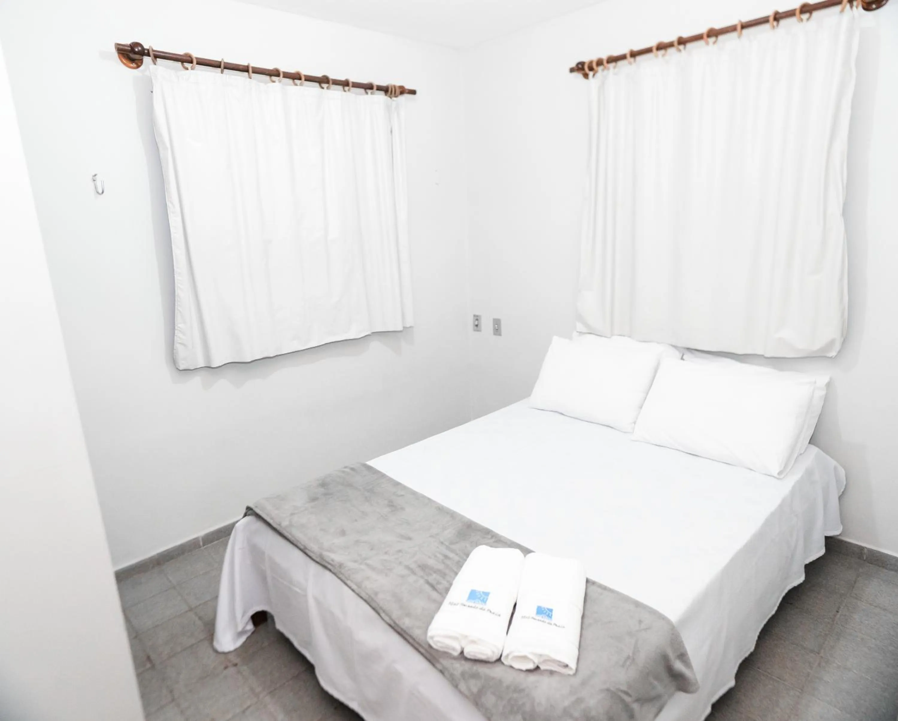 Bed in Flat Pousada da Praia