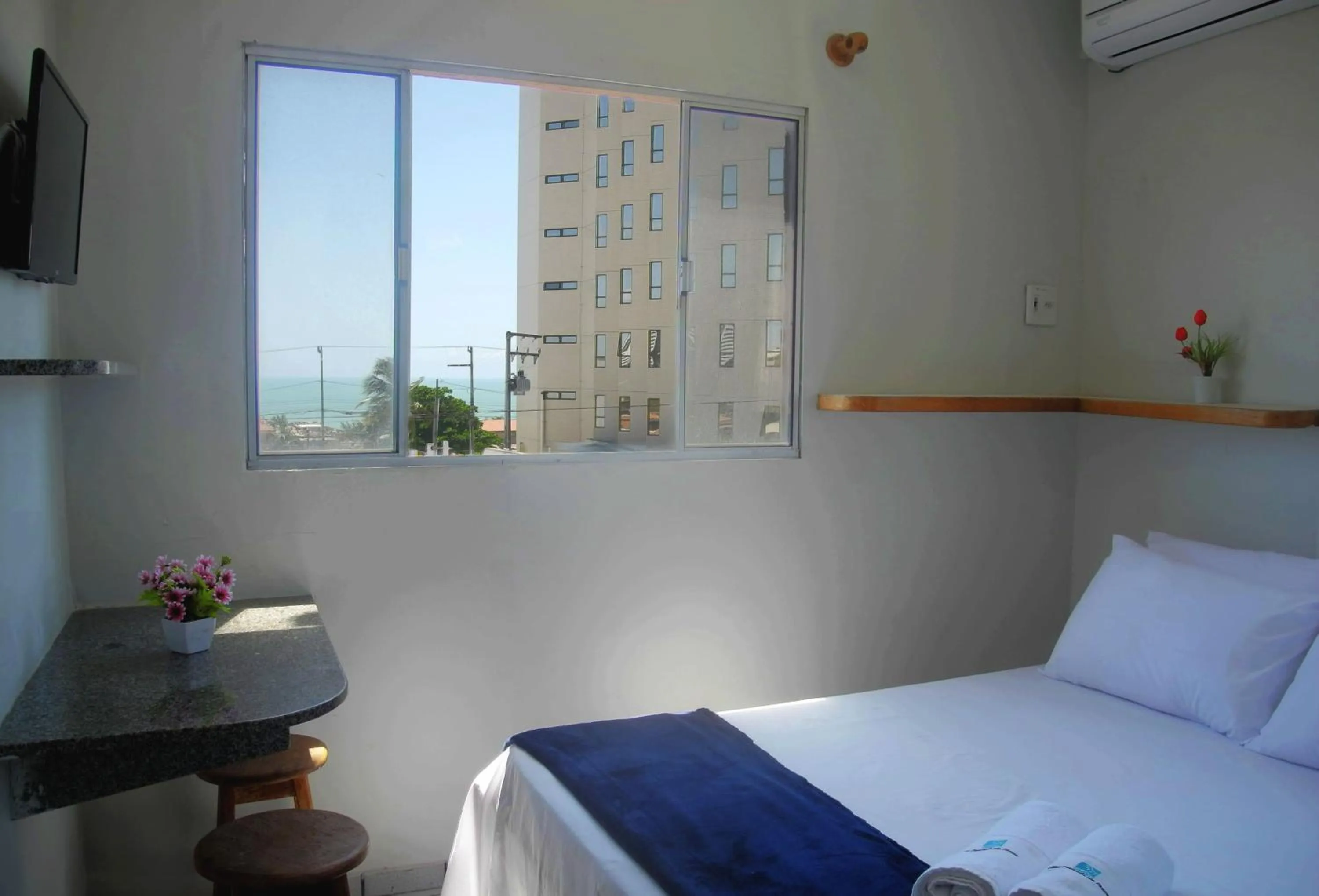 Bed in Flat Pousada da Praia