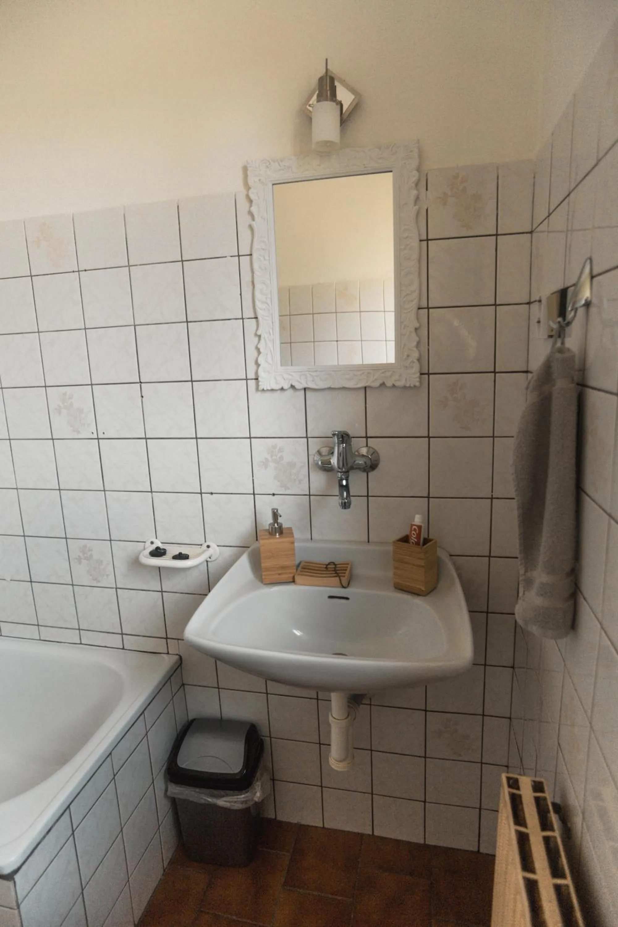 Bathroom in Apartmány Ve Mlejně