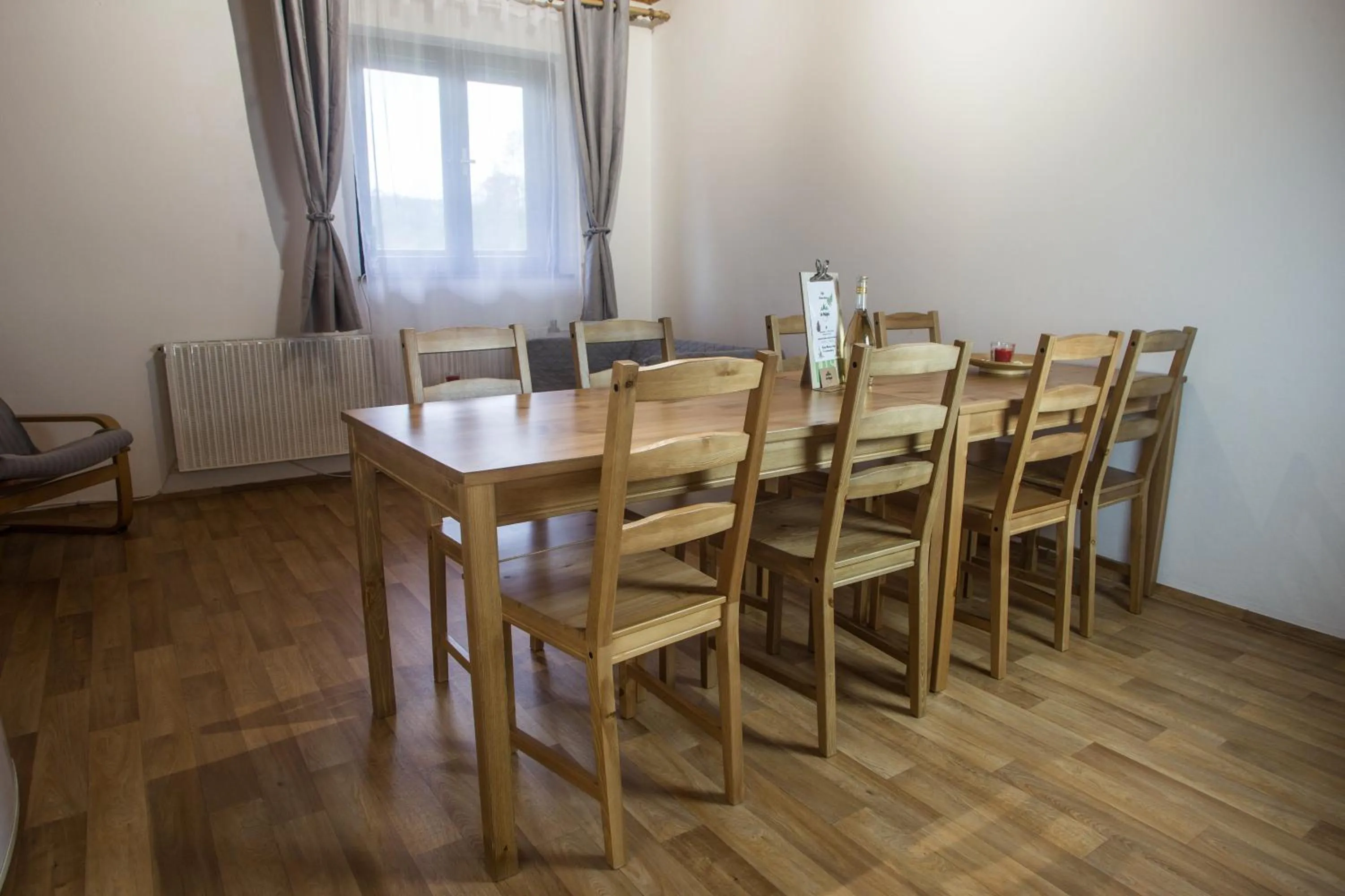 Dining area in Apartmány Ve Mlejně