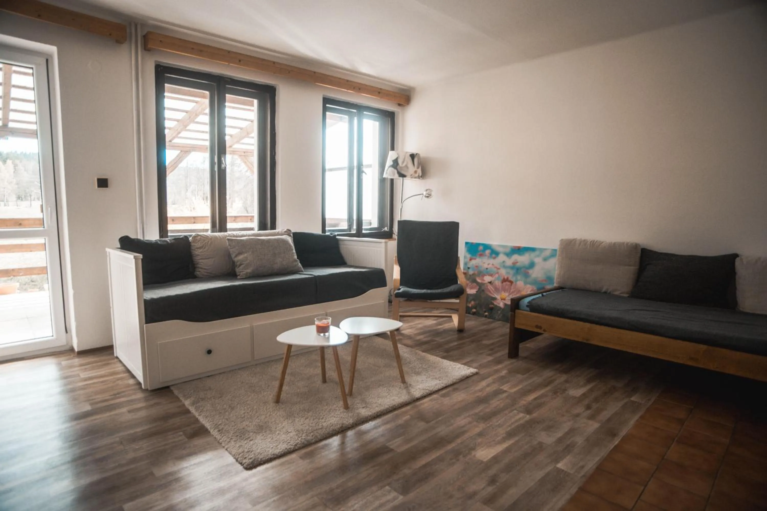 Living room in Apartmány Ve Mlejně