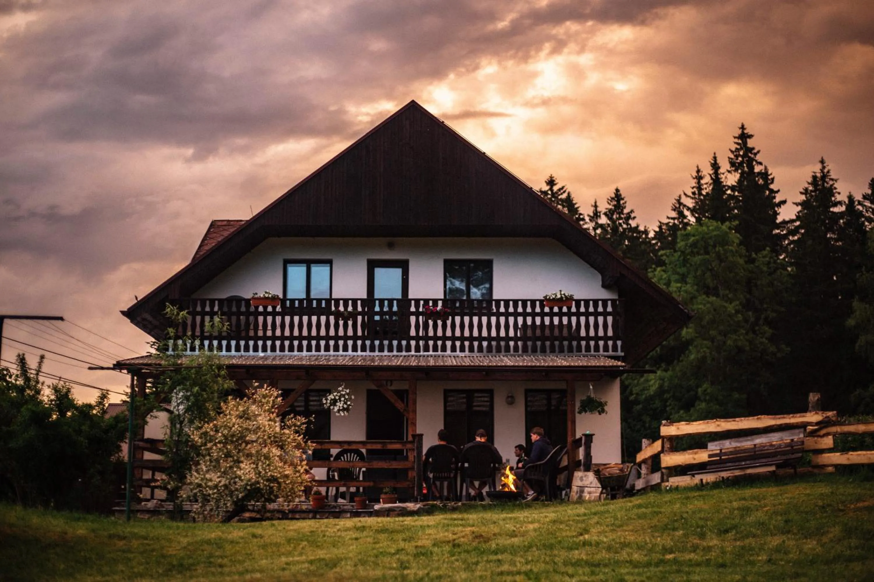 Property building in Apartmány Ve Mlejně
