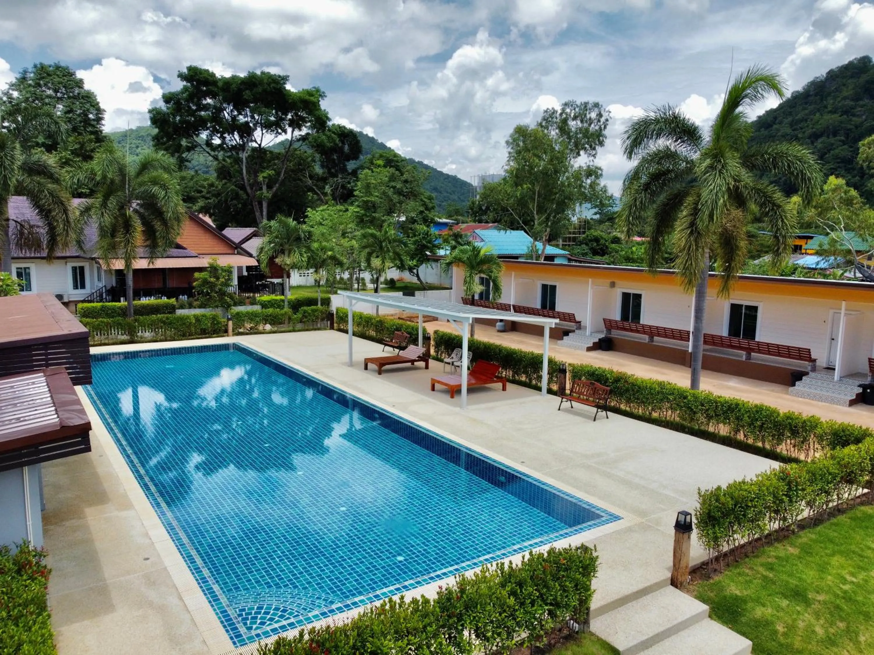 Swimming pool in Plearn Khaoyai Resort
