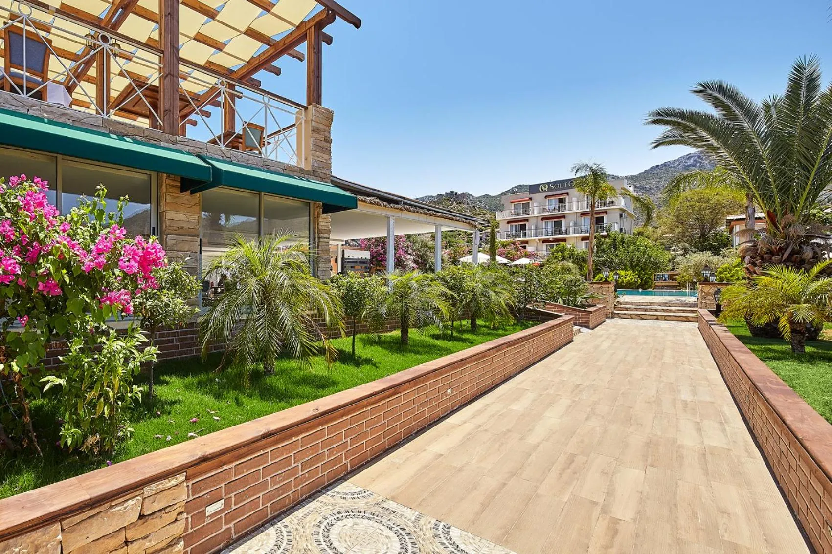 Garden in Fİ Light Solto Boutique Beach Hotel
