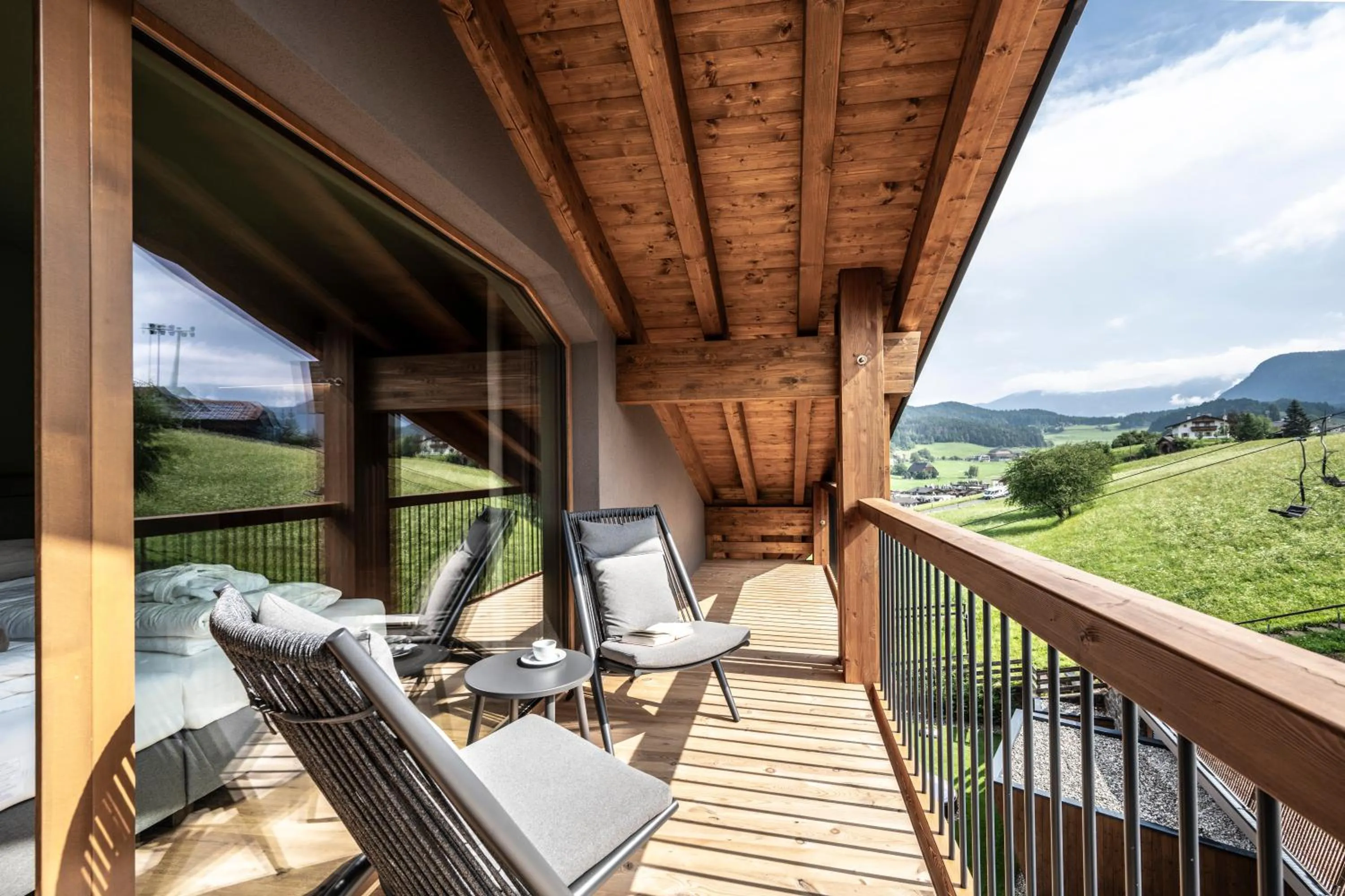 Balcony/Terrace in Hotel Alpenroyal