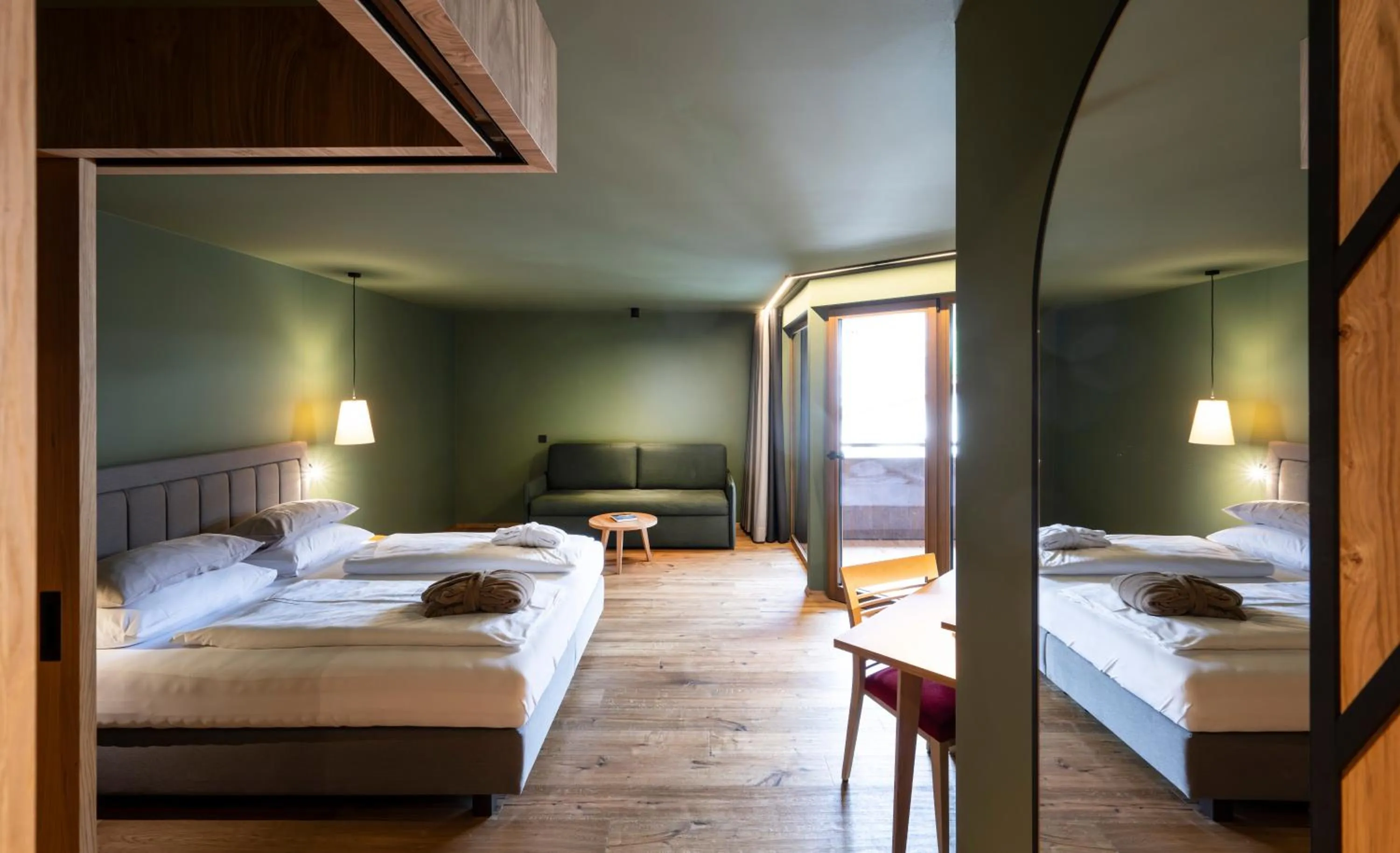 Photo of the whole room, Bed in Hotel Alpenroyal