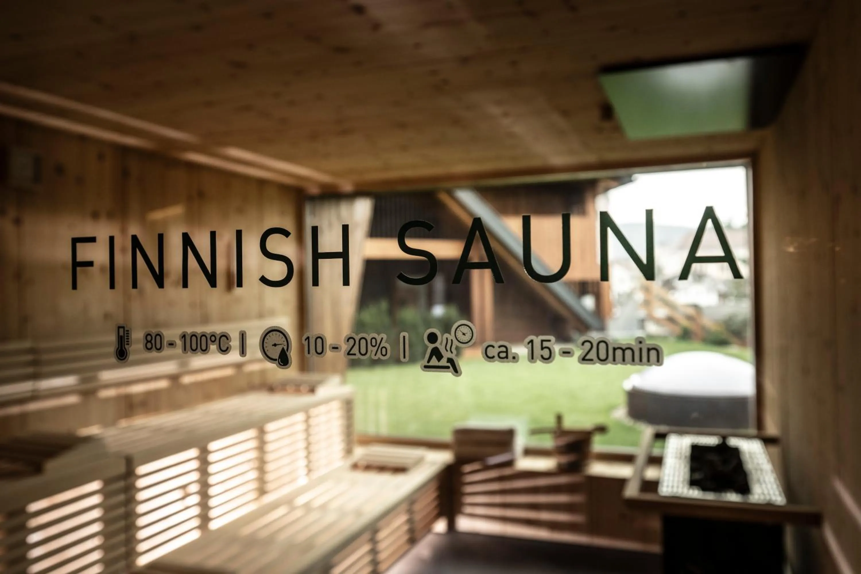 Sauna in Hotel Alpenroyal