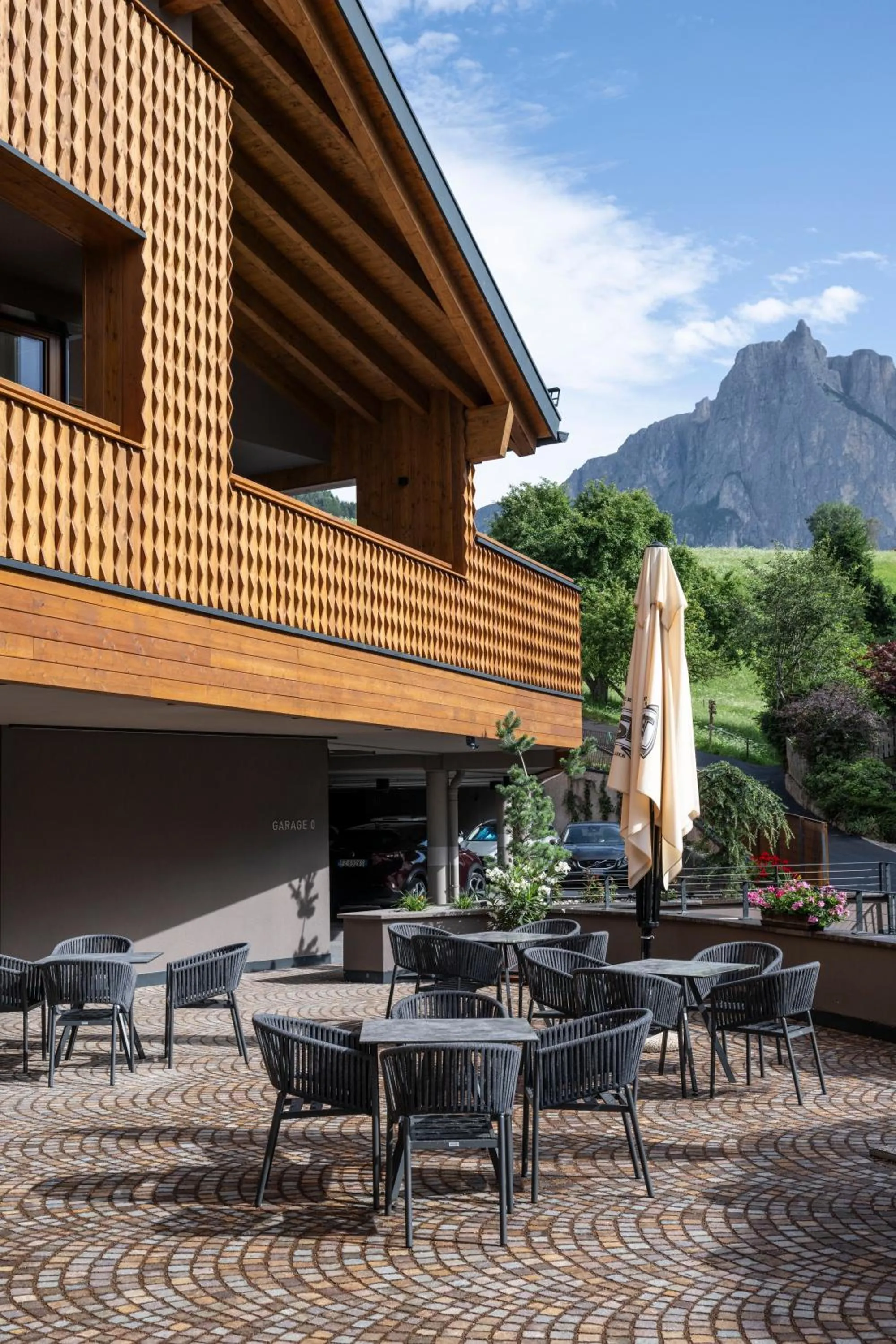 Balcony/Terrace in Hotel Alpenroyal