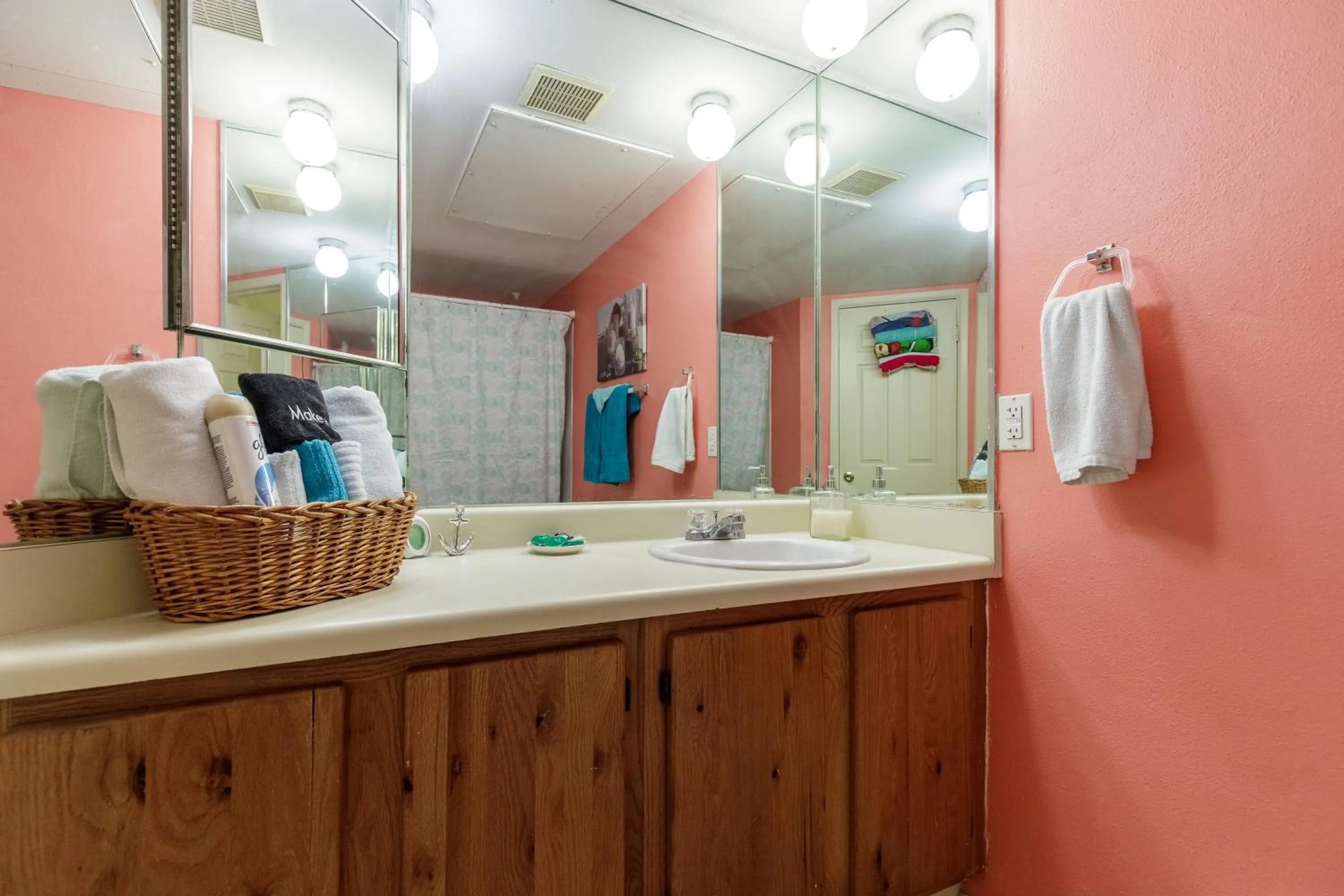 Bathroom in Charming family condo - walking distance to beach by Mustang Island, Sleeps Four, 2025 Traveler Award