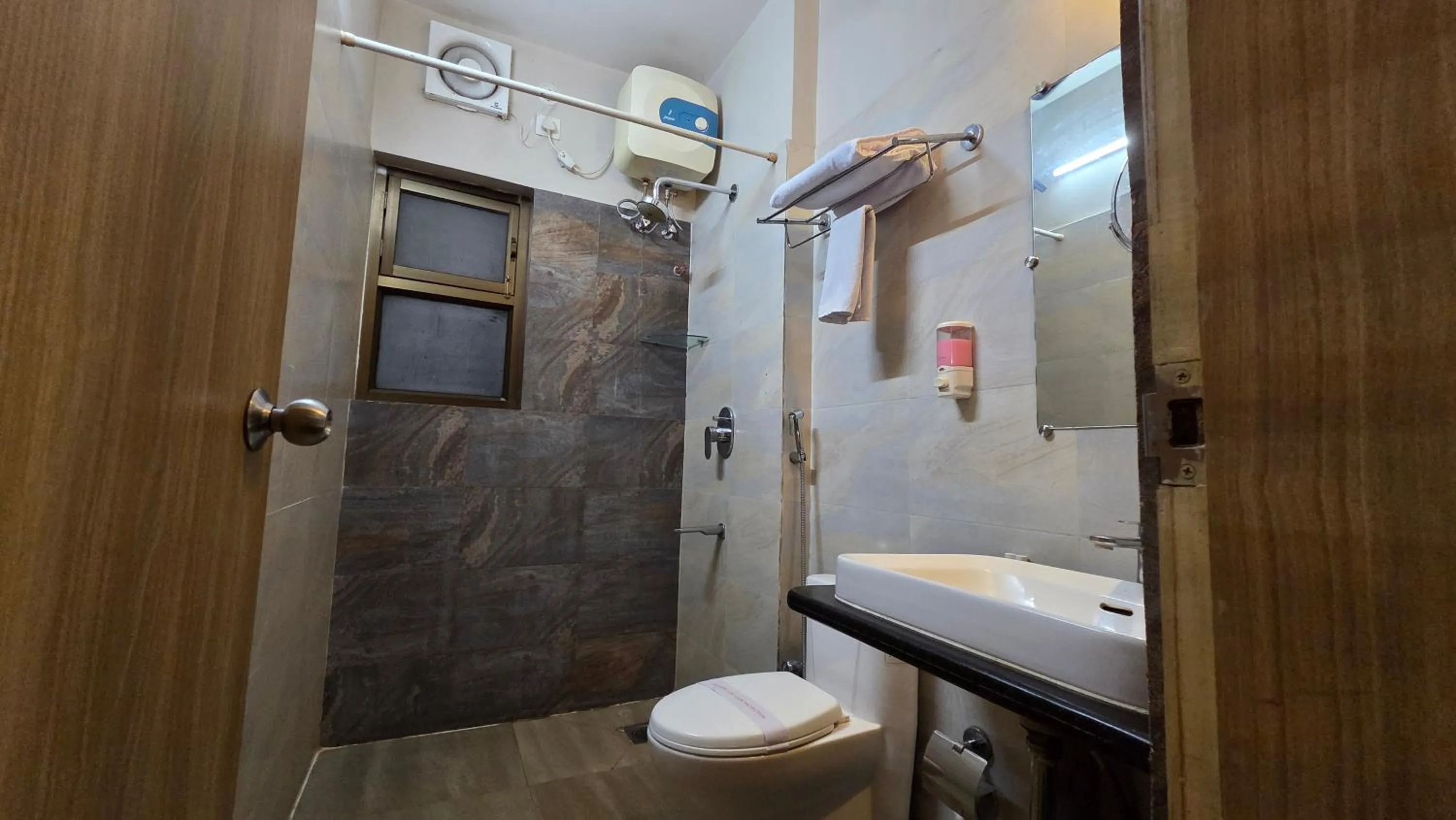 Toilet in Hotel Gulmohar Grand