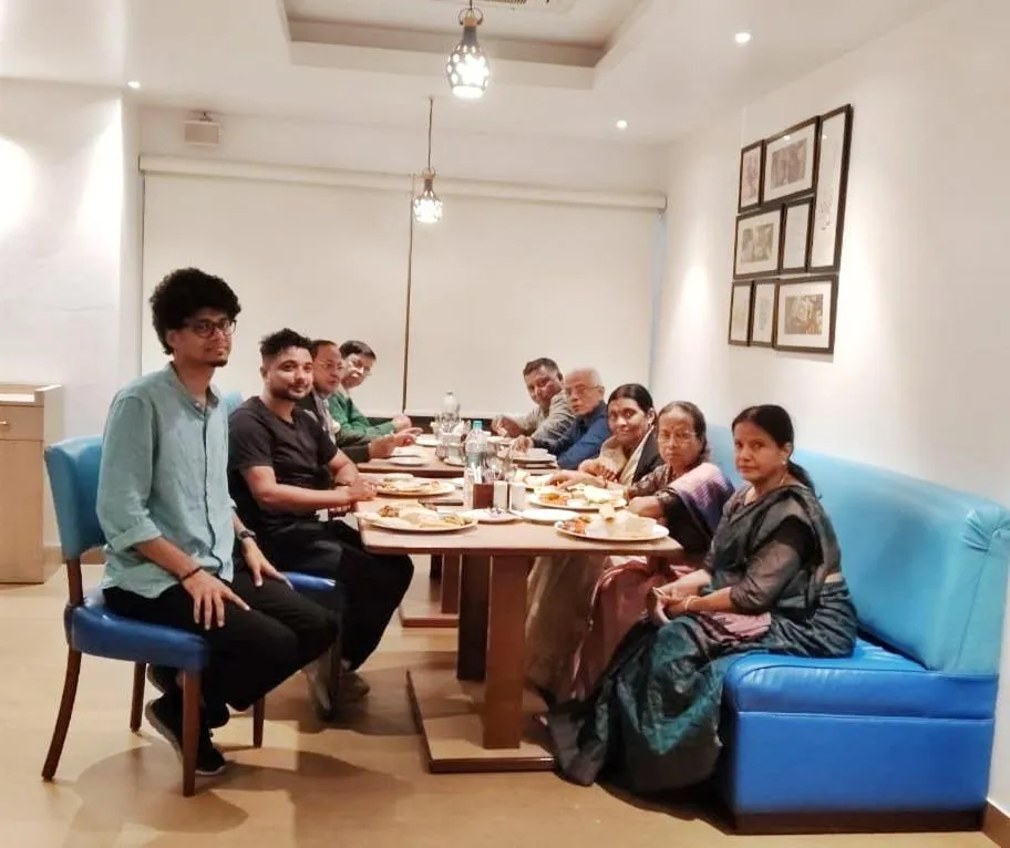 Dining area in Hotel Gulmohar Grand