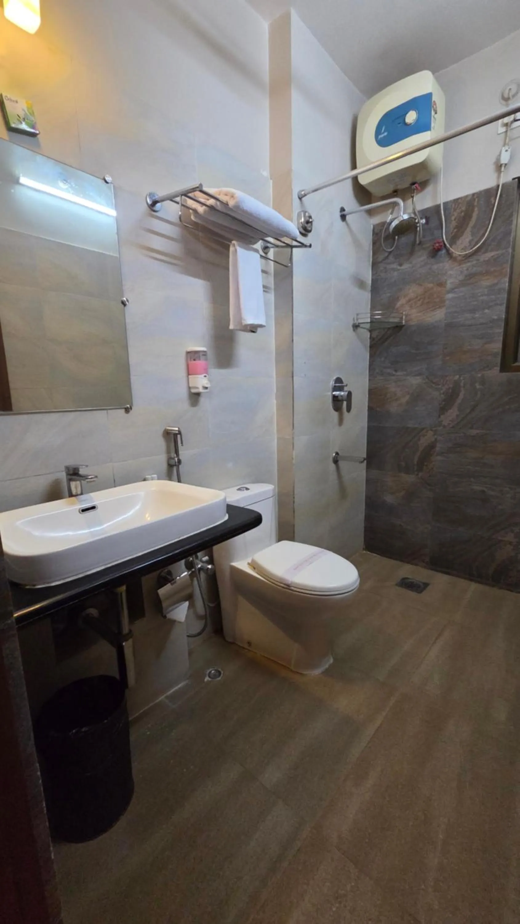 Toilet in Hotel Gulmohar Grand