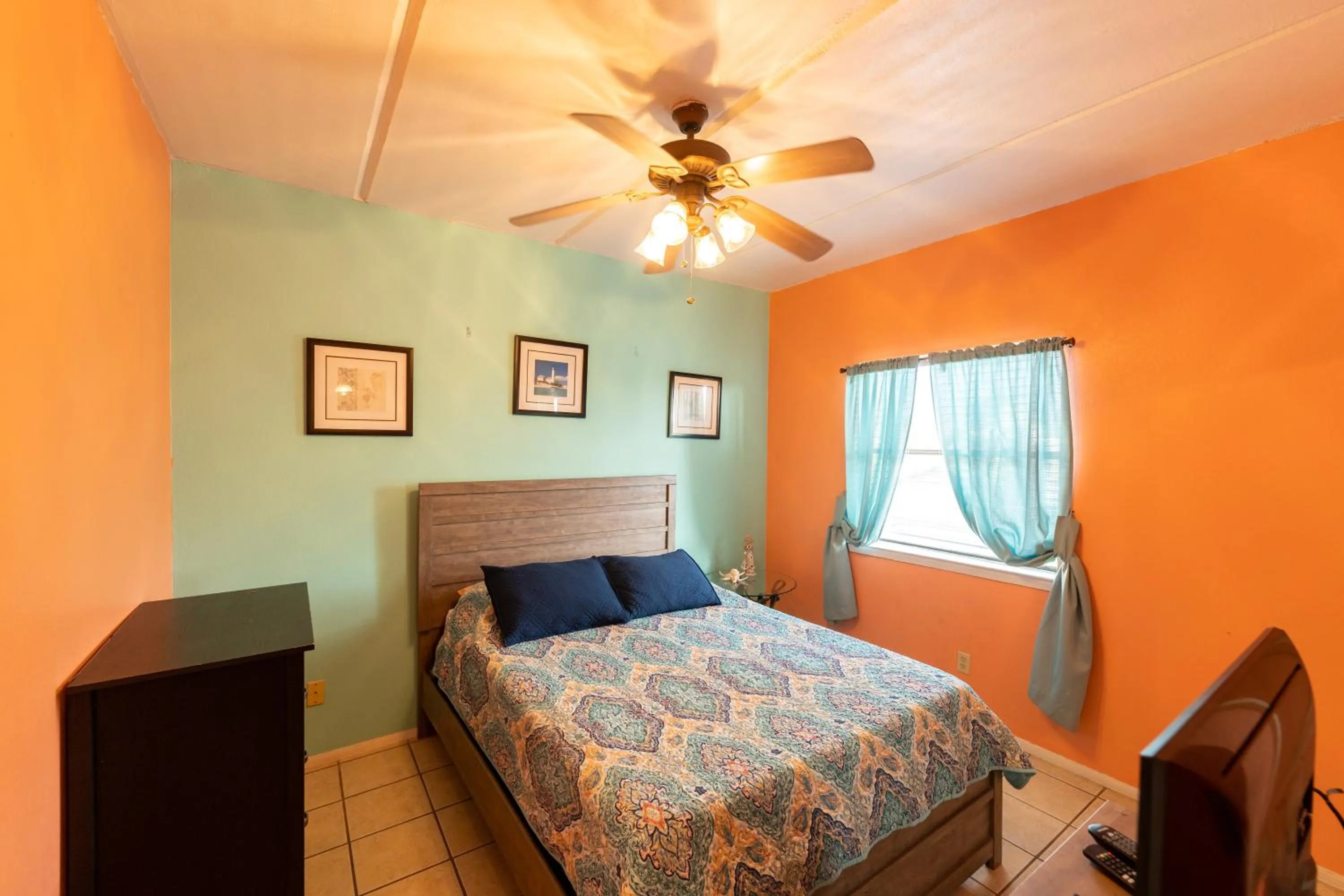 Bedroom, Bed in Charming SPI family condo - walking distance to the beach, Sleeps 6, Third Floor, 2025 Traveler Award