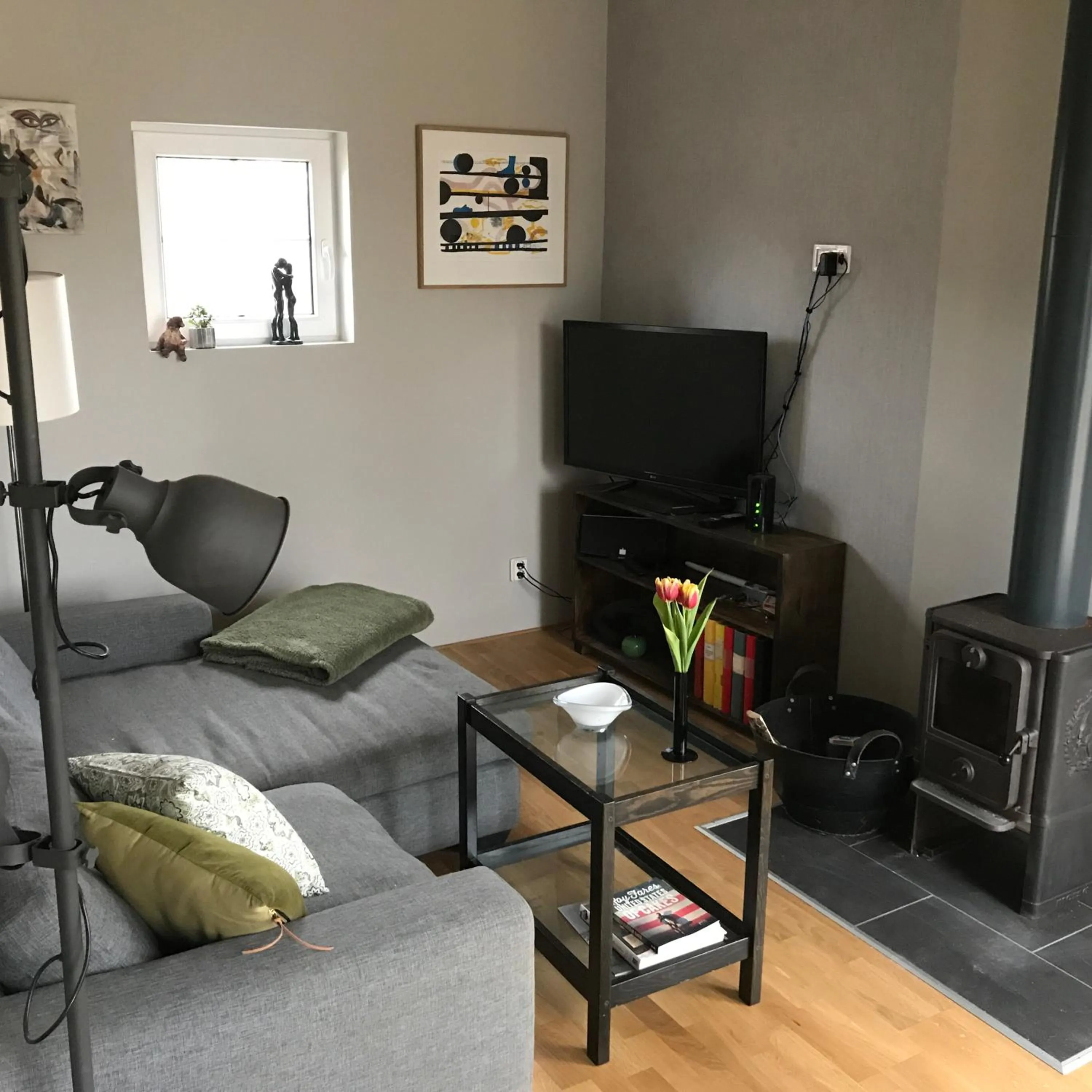 Living room in The Old Henhouse