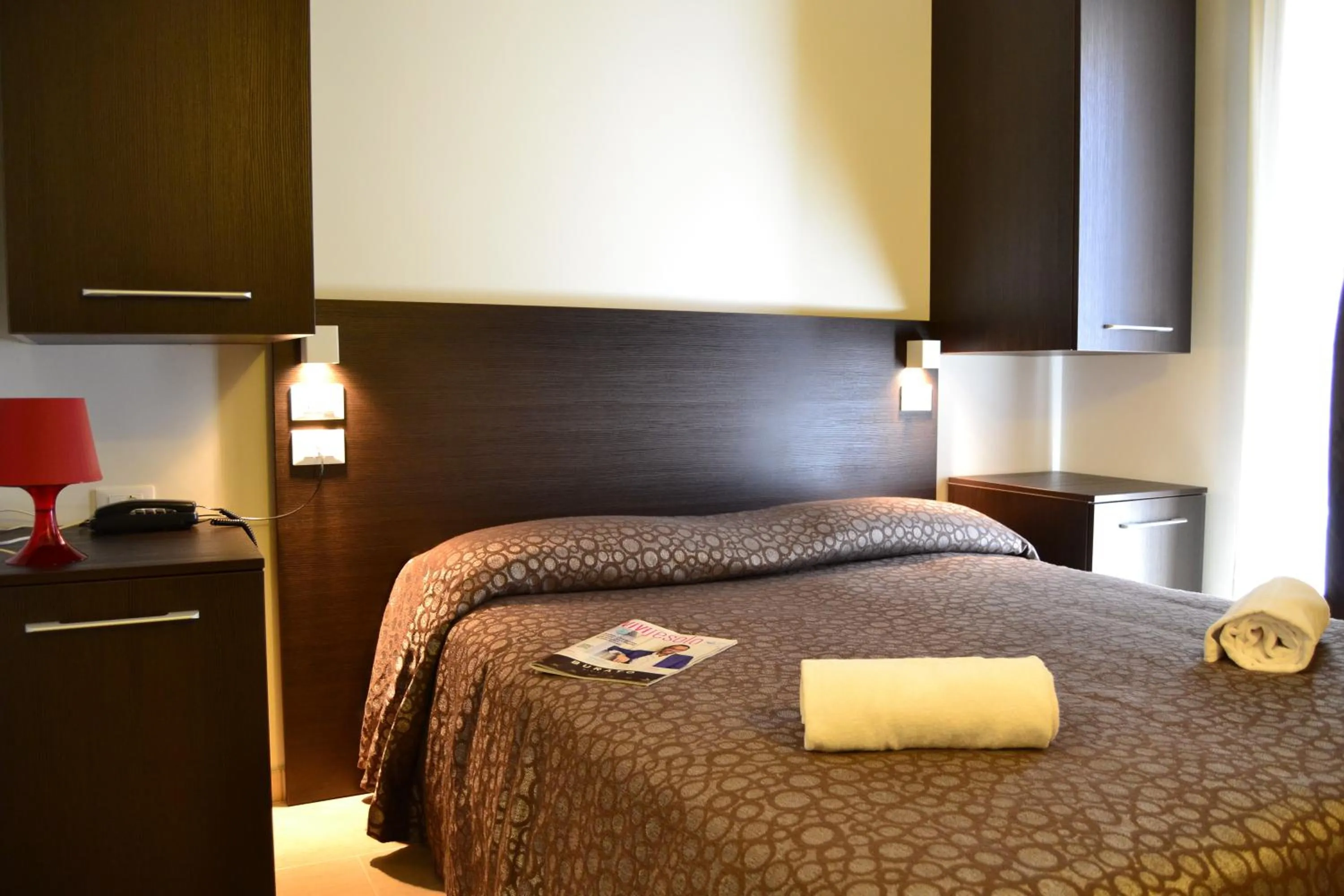 Bedroom, Bed in Hotel Morena