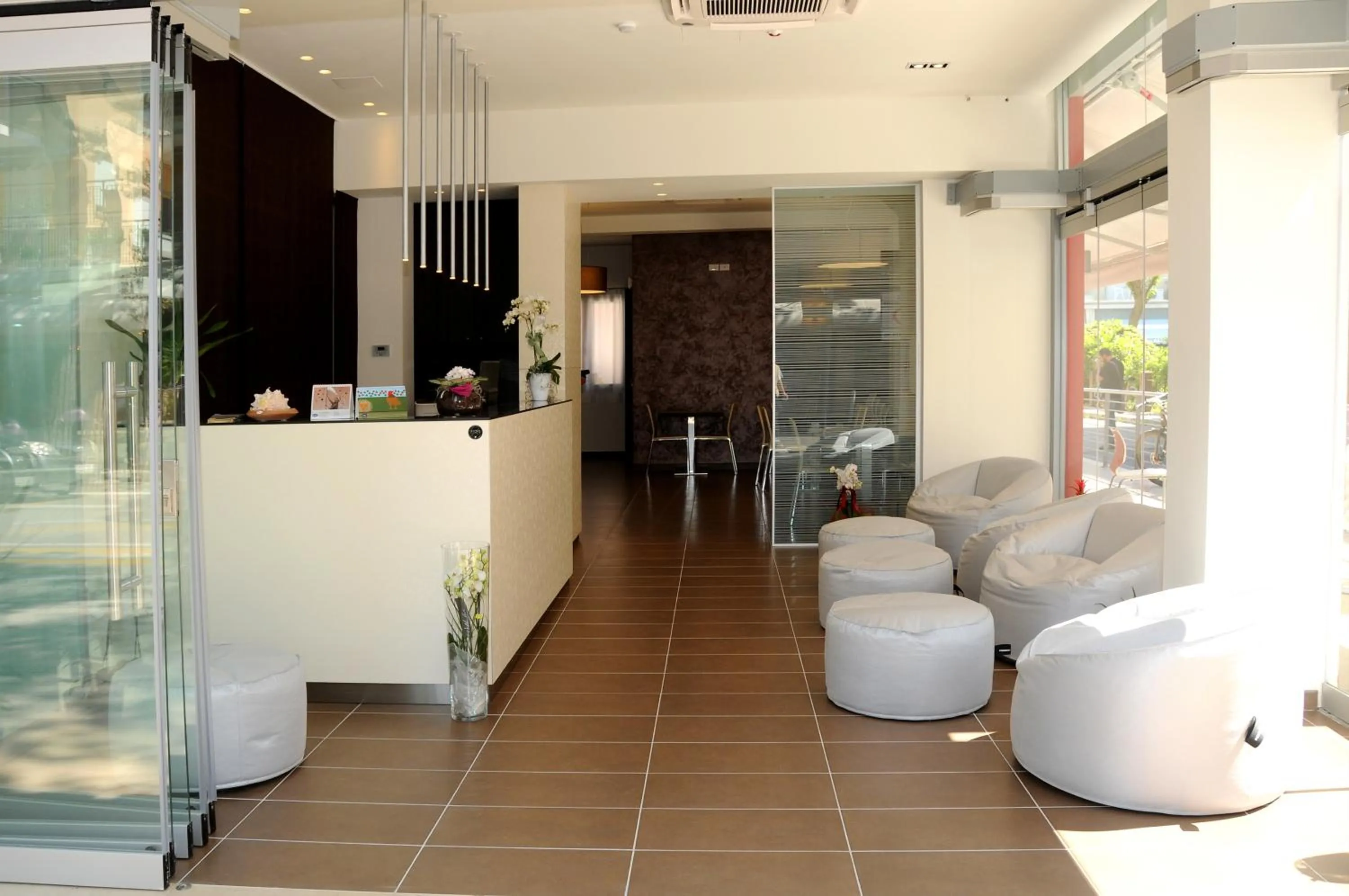 Lobby or reception in Hotel Morena