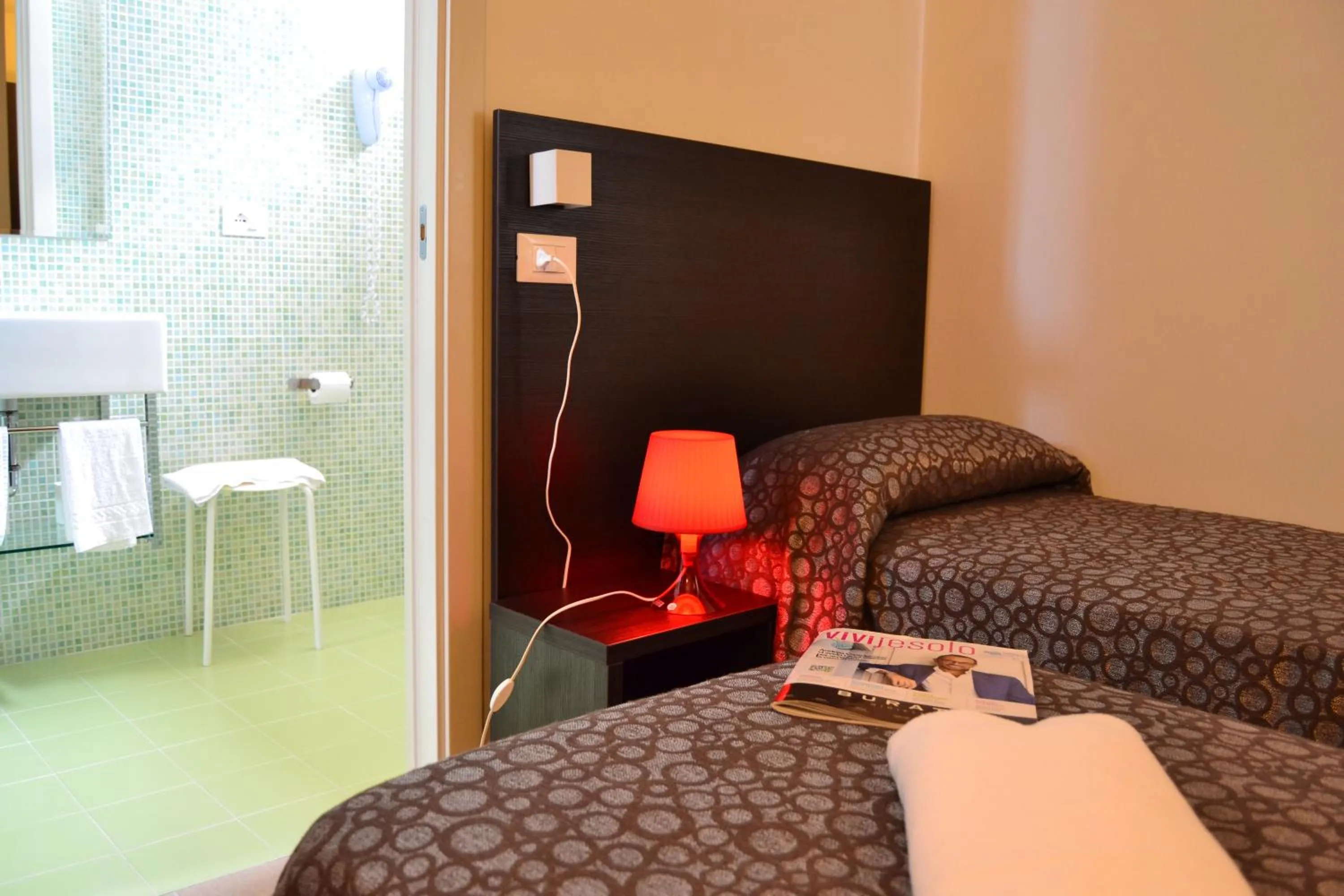 Bedroom, Bed in Hotel Morena