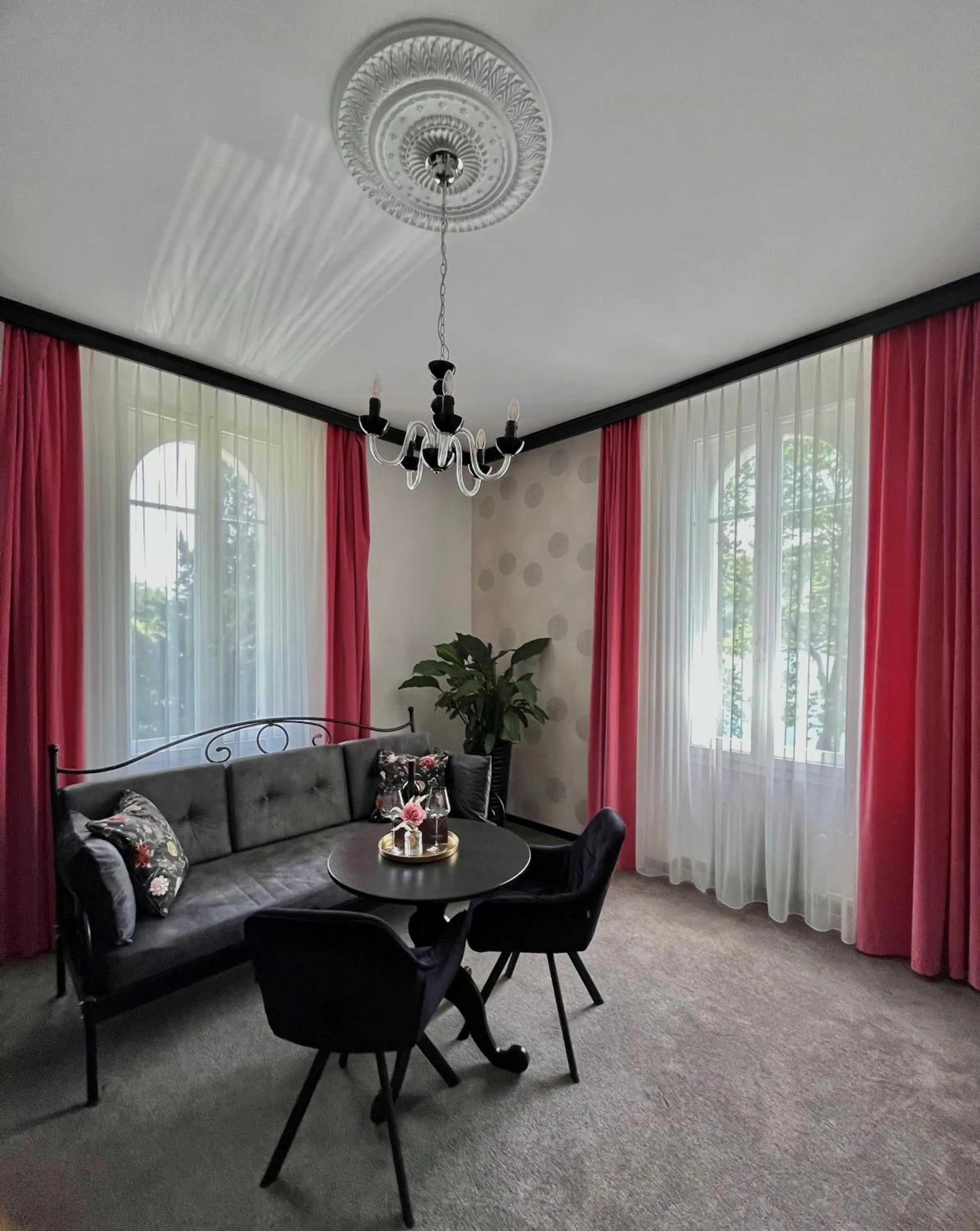 Seating area in Penzion Vila Prešeren