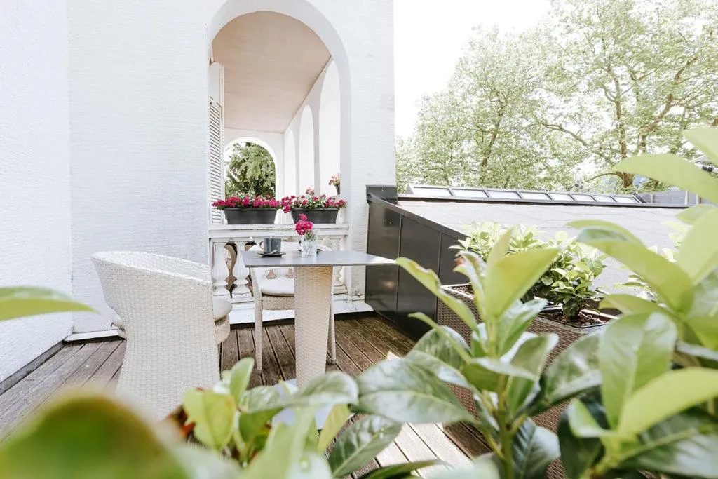 Balcony/Terrace in Penzion Vila Prešeren