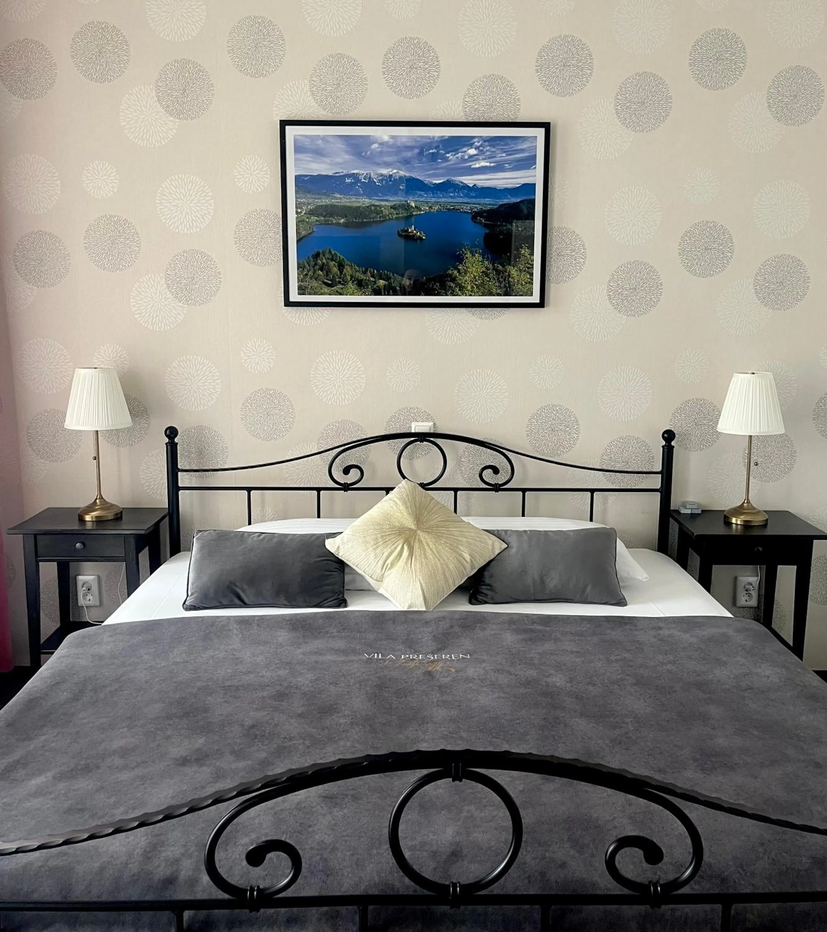 Bed in Penzion Vila Prešeren