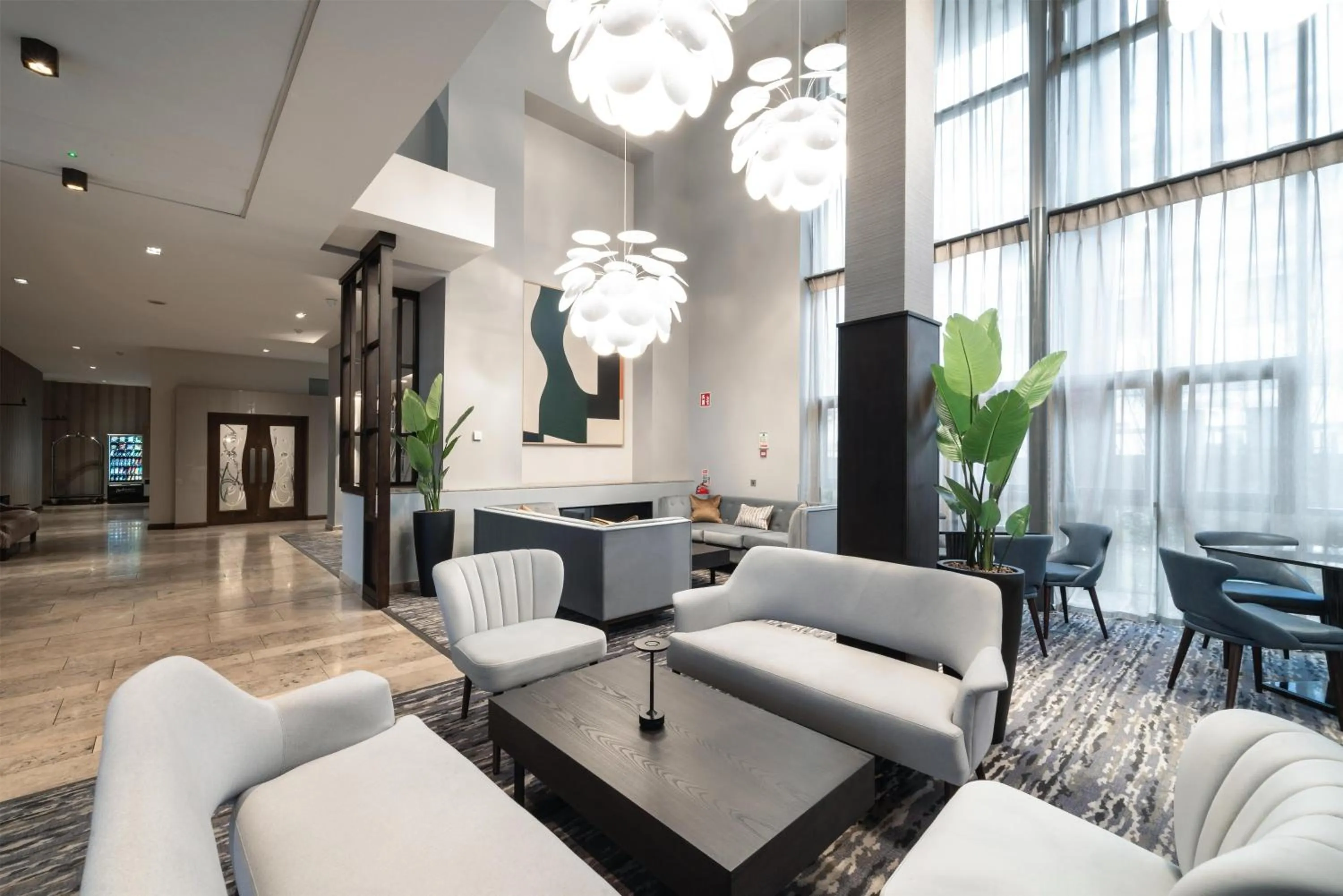 Lobby or reception in Radisson Blu Hotel, Letterkenny