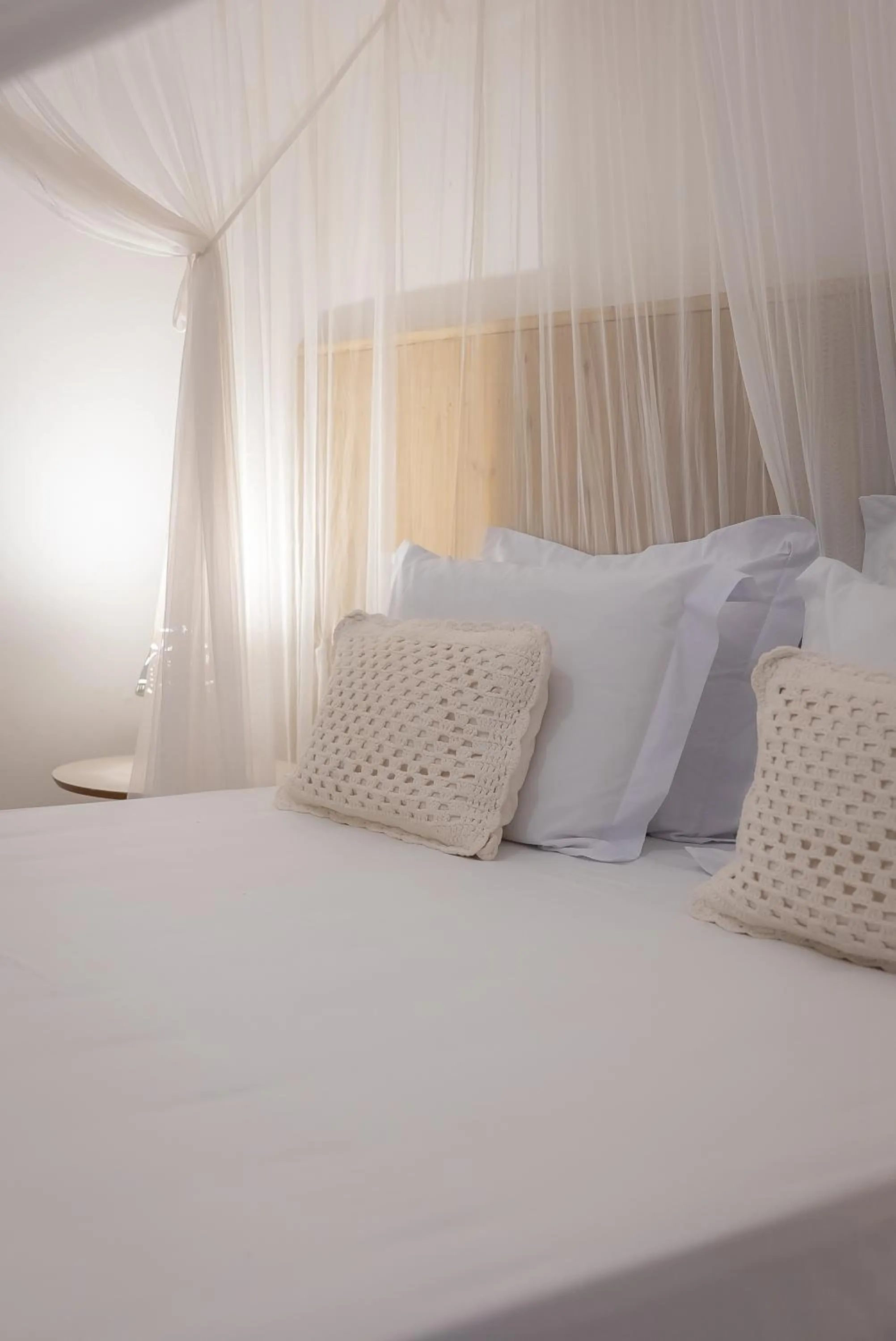 Bed in Pousada Por do Sol Trancoso