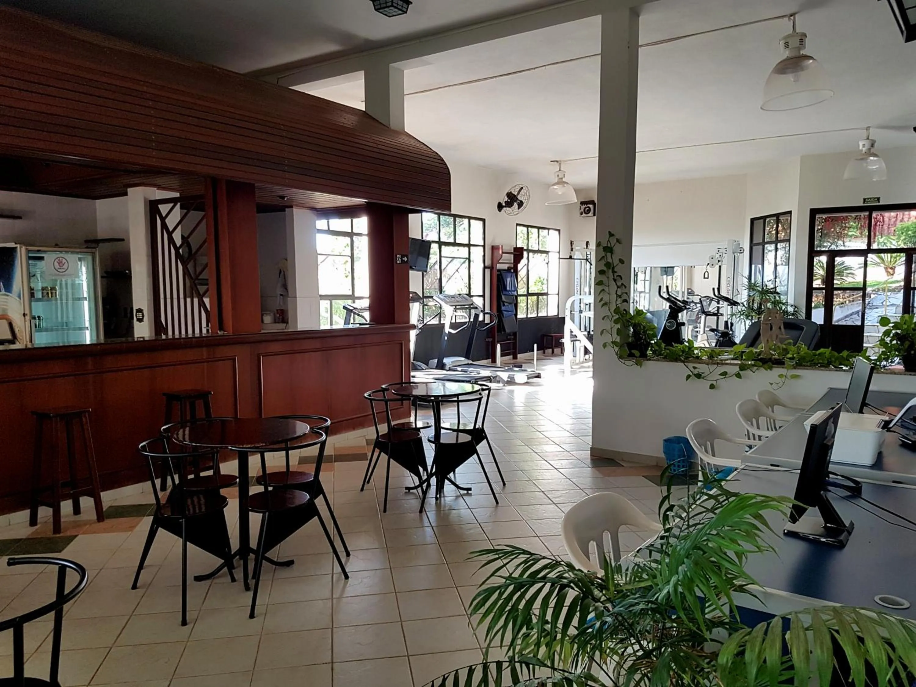 Fitness centre/facilities in Hotel Akropolis