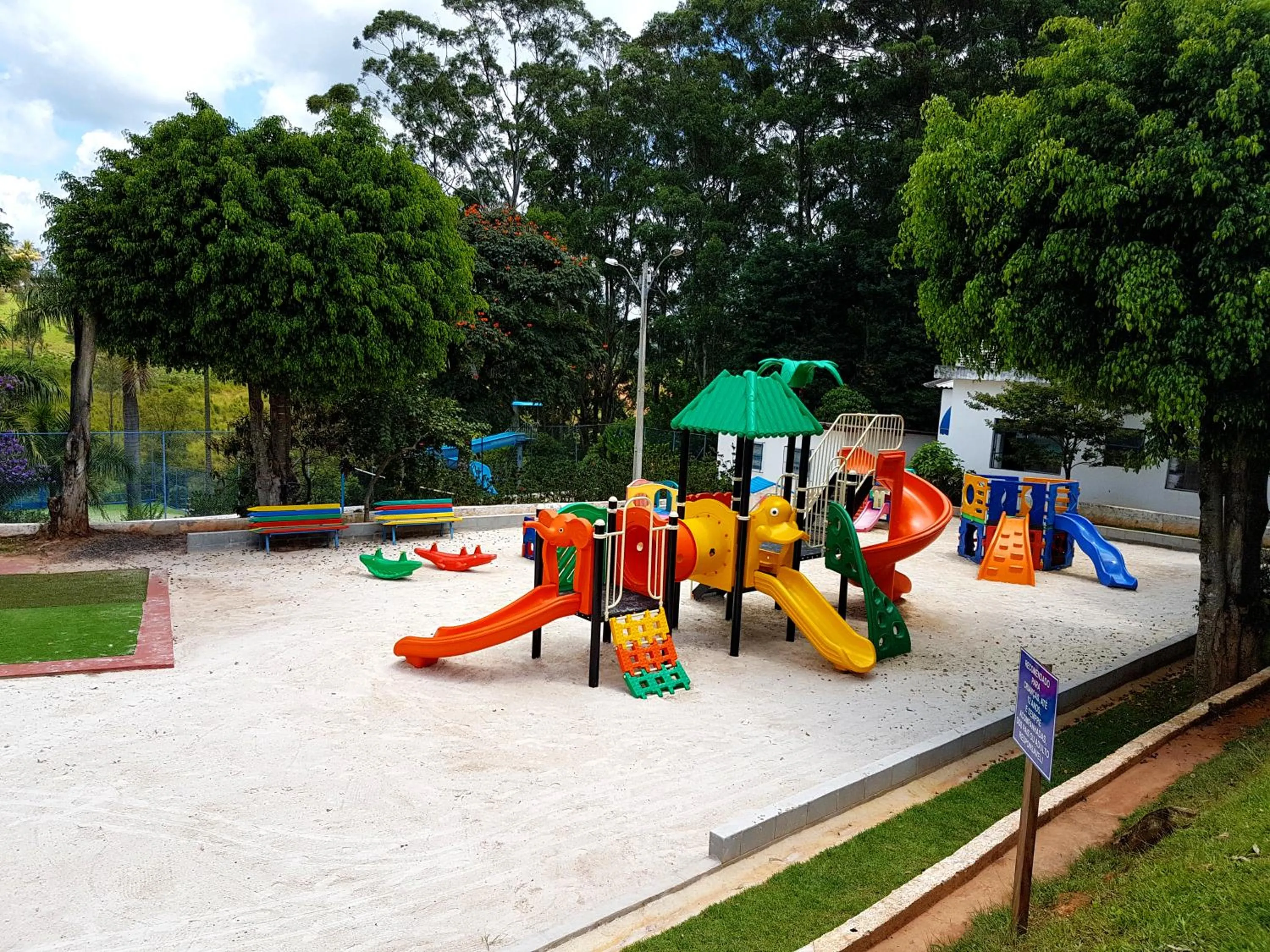 Children play ground in Hotel Akropolis