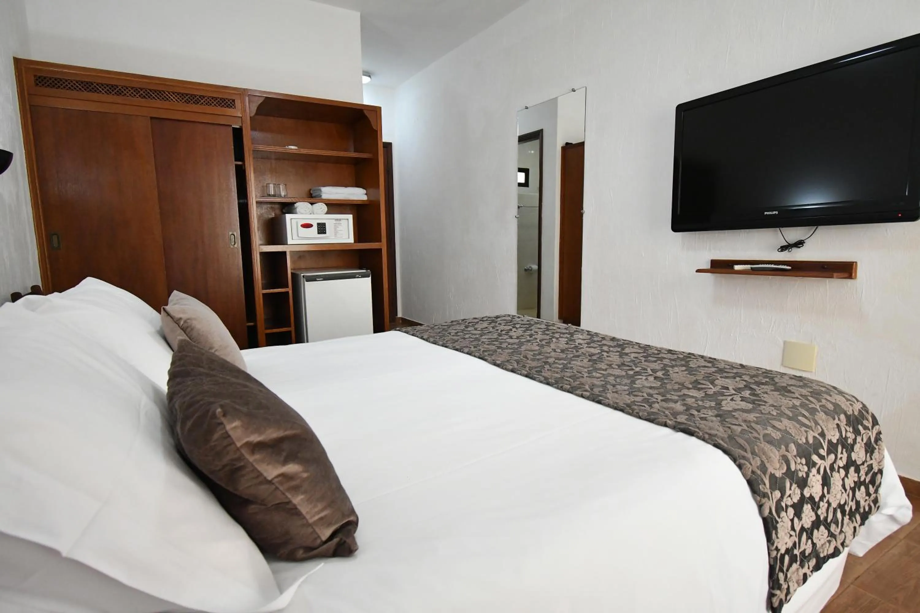 Bed in Hotel Akropolis