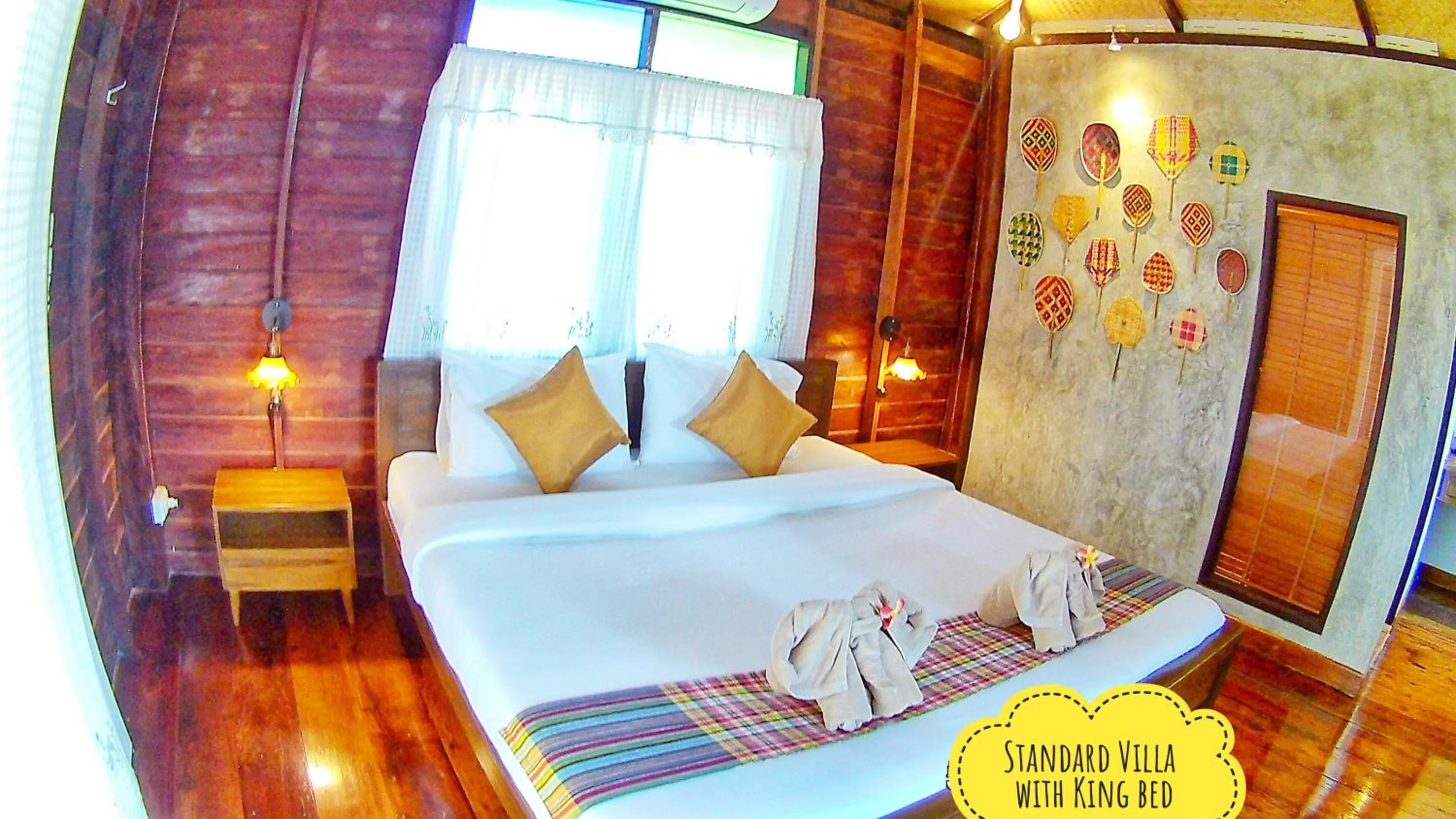 Bed in Mango House Sukhothai