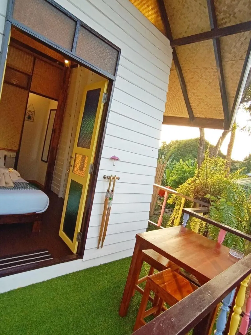 Bed in Mango House Sukhothai