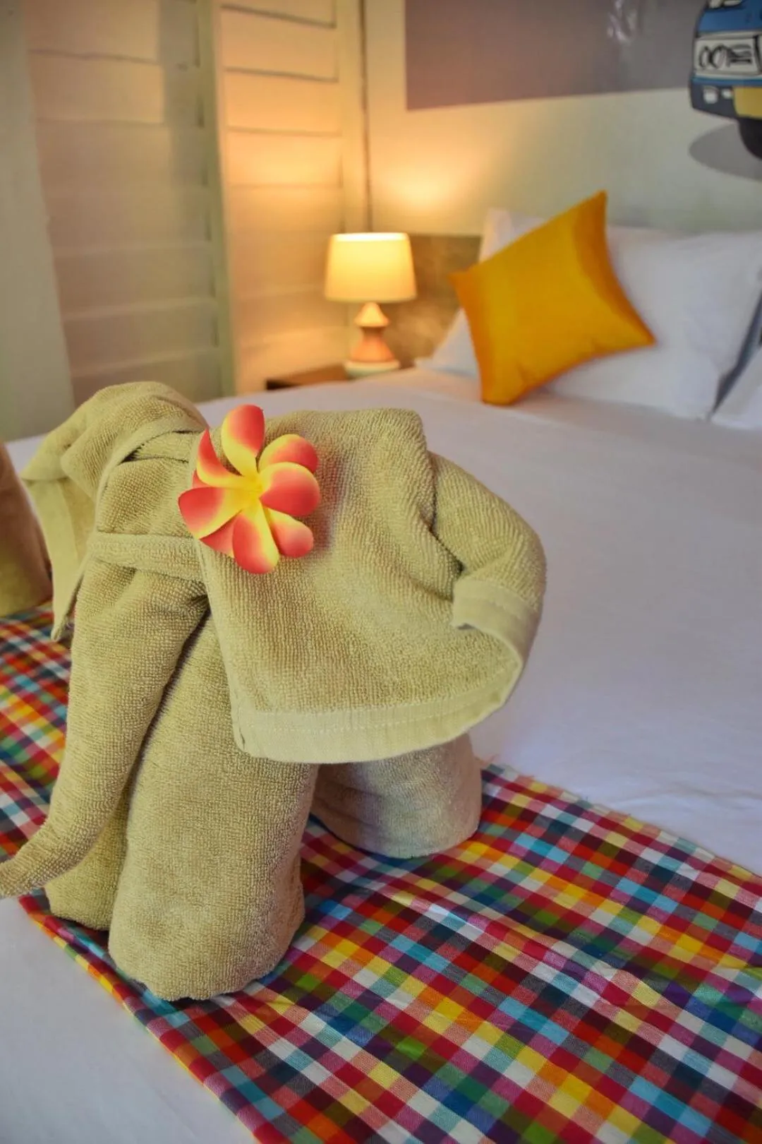 Bed in Mango House Sukhothai