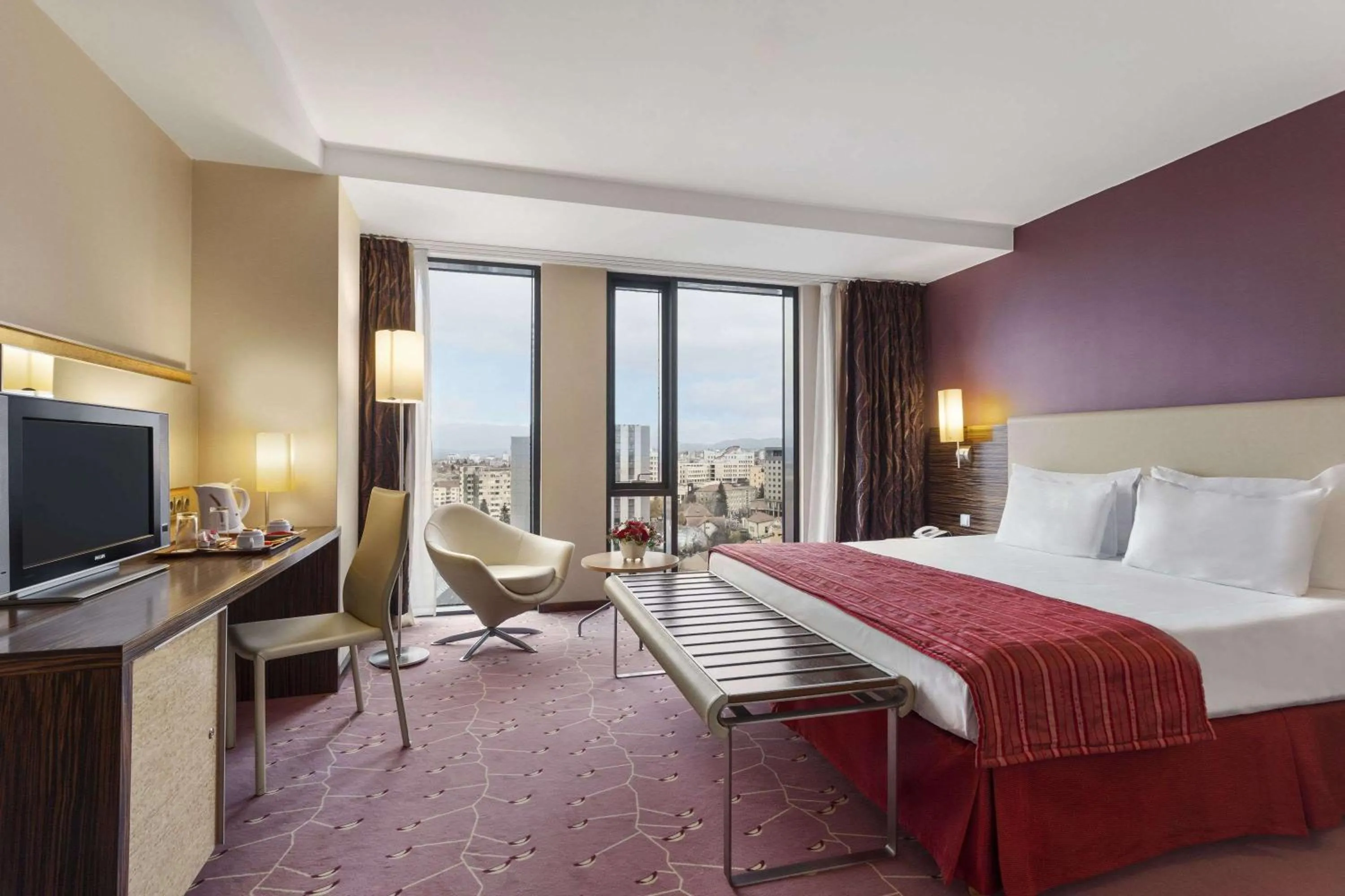 Photo of the whole room, Bed in Ramada Sibiu Hotel