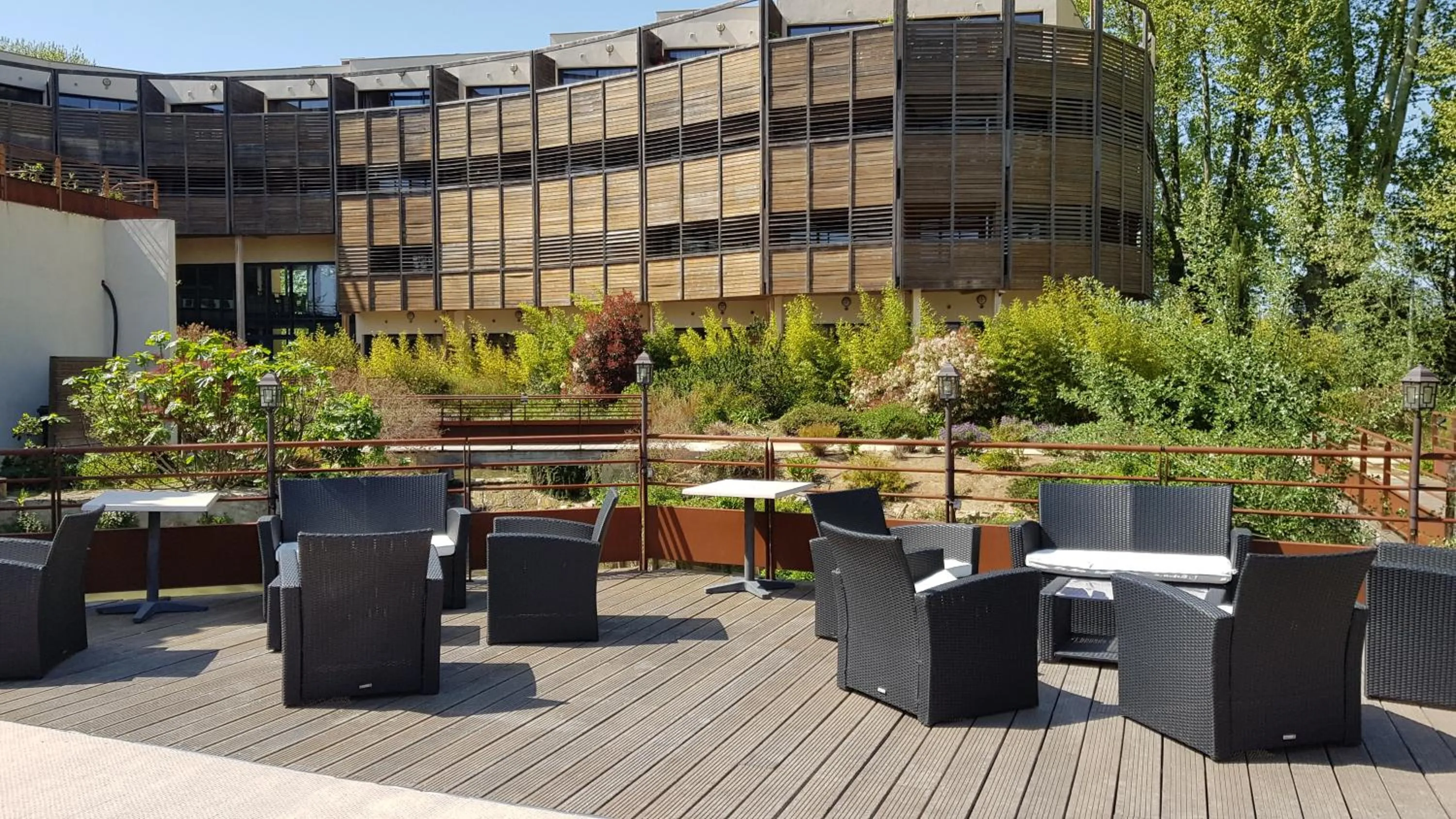 Balcony/Terrace in Ile du Gua Suites