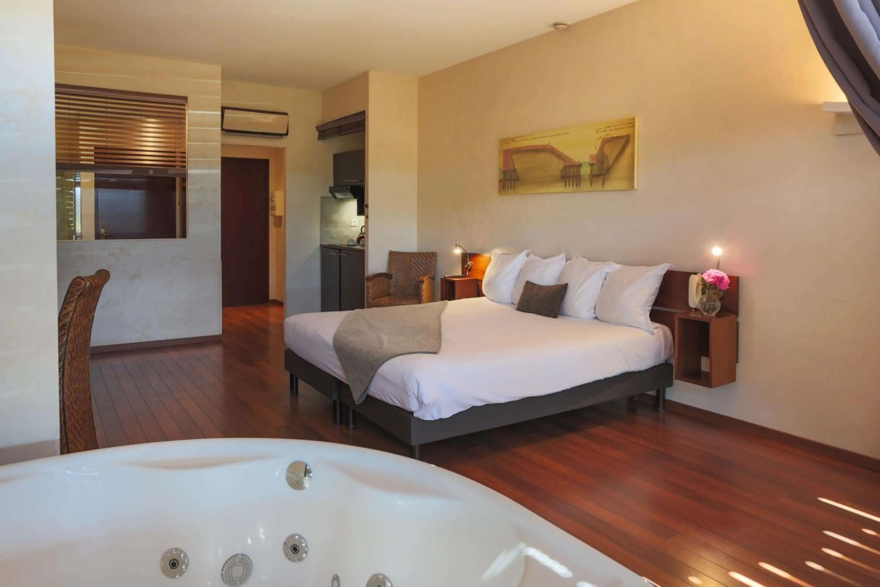 Bed in Ile du Gua Suites